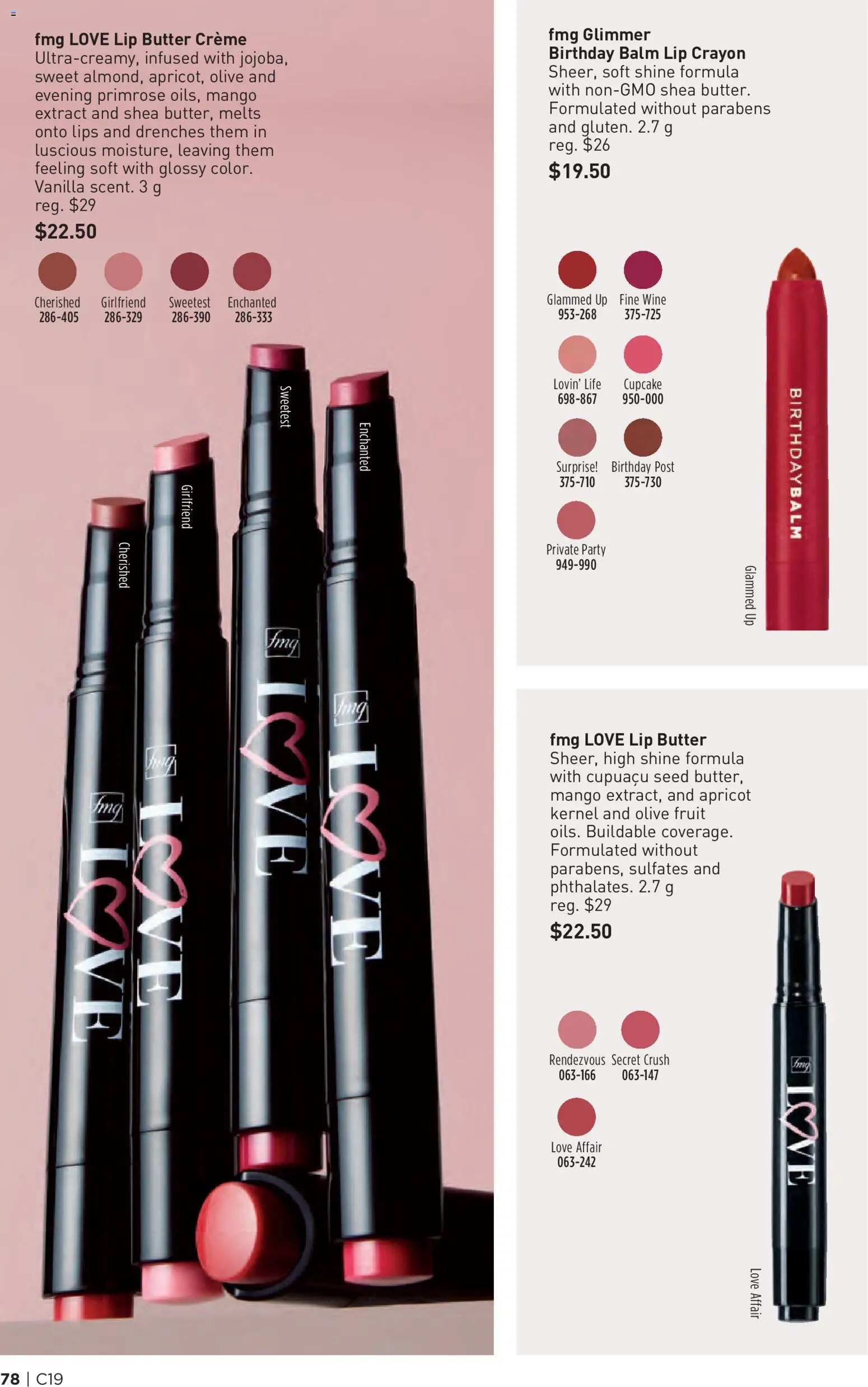 Avon flyer valid from Sep 9, 2026 | Page: 78 | Products: Mango, Vanilla, Butter, Wine