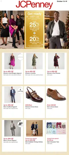 Preview of JCPenney weekly ads valid from 10/13/2026