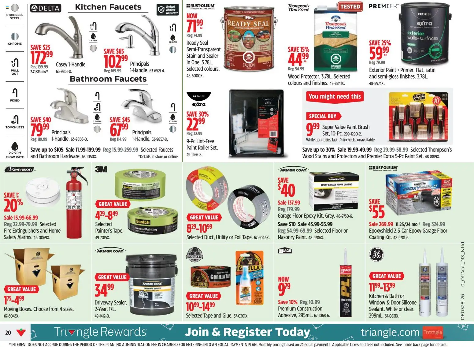 Canadian Tire flyer valid from Jul 9, 2026 | Page: 20