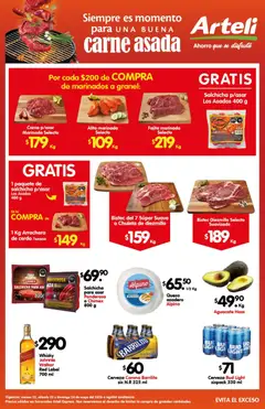 Vista previa de Arteli folleto Carne Express, nuevo folleto de la tienda, válido en México a partir del 23.05.2026