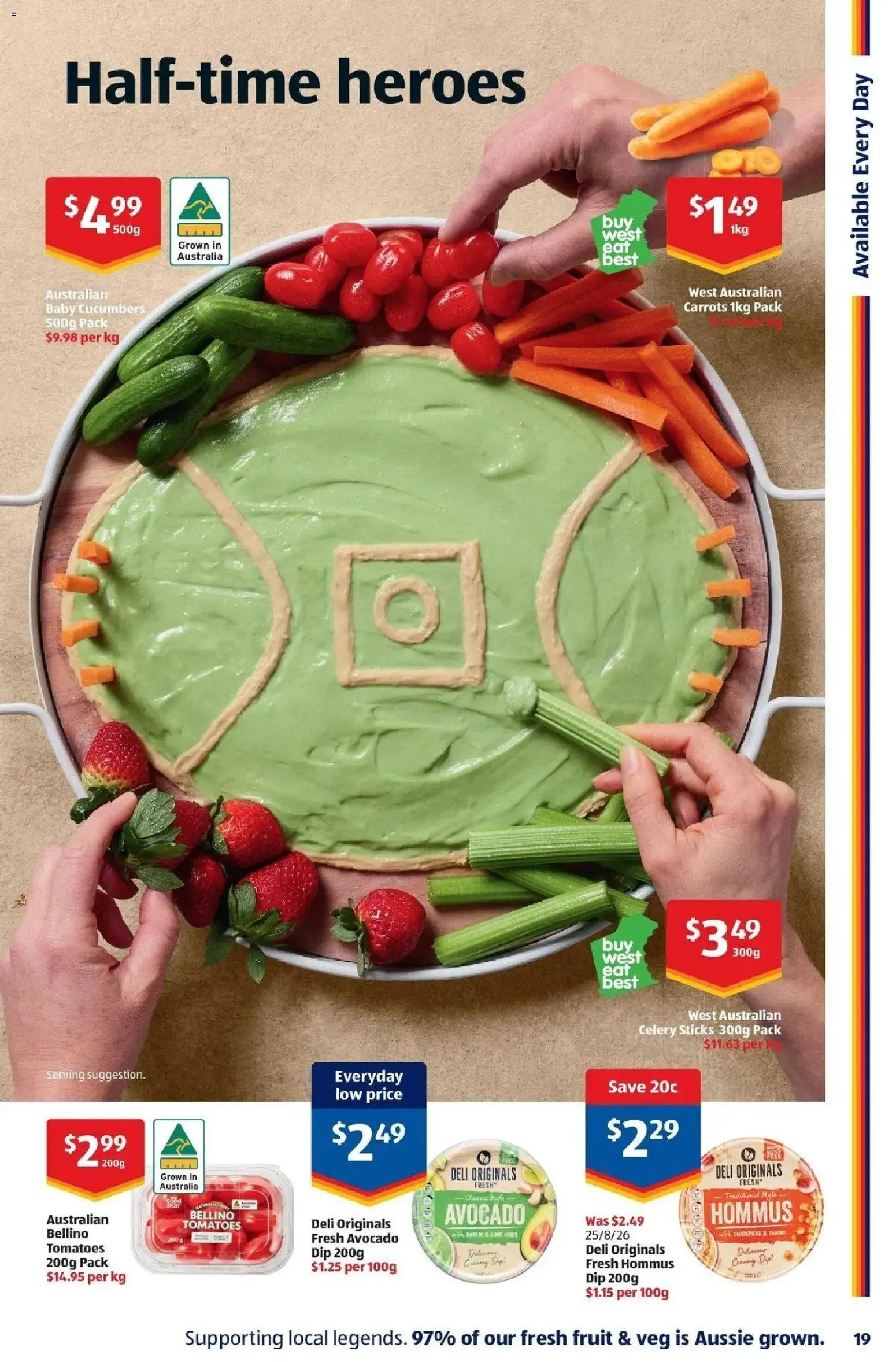 Aldi catalogue - valid from 23/09/2026 | Page: 19 | Products: Cucumbers, Garlic, Lime, Lime juice