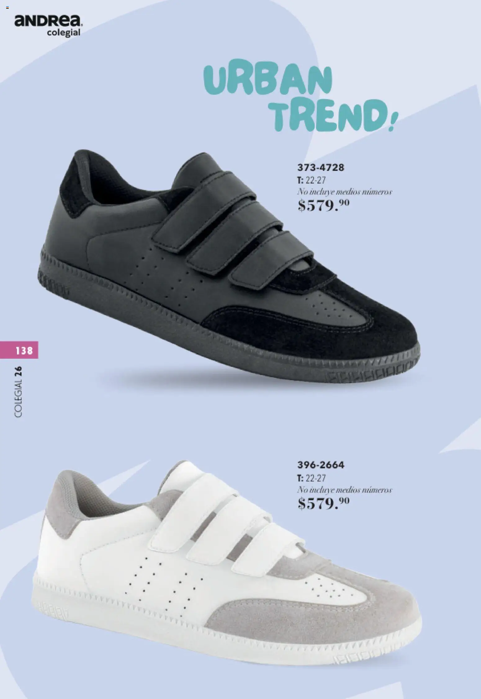 Nuevas ofertas de Andrea válidas en toda la República Mexicana desde el 23/05/2026. ¡Encuentra las mejores ofertas en Andrea catálogo Colegial! | Página: 138