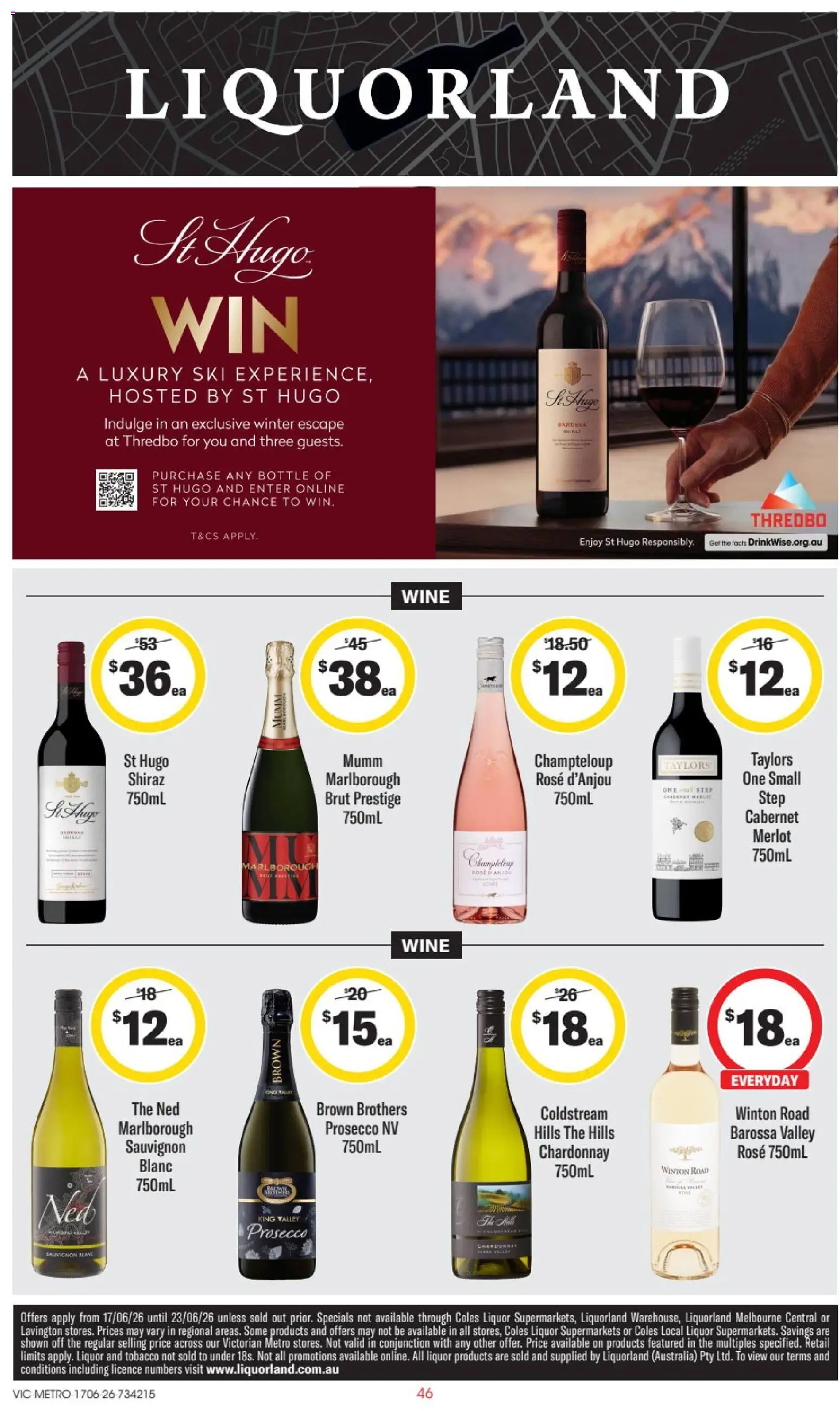 Liquorland catalogue - valid from 17.06.2026 | Page: 1 | Products: Wine