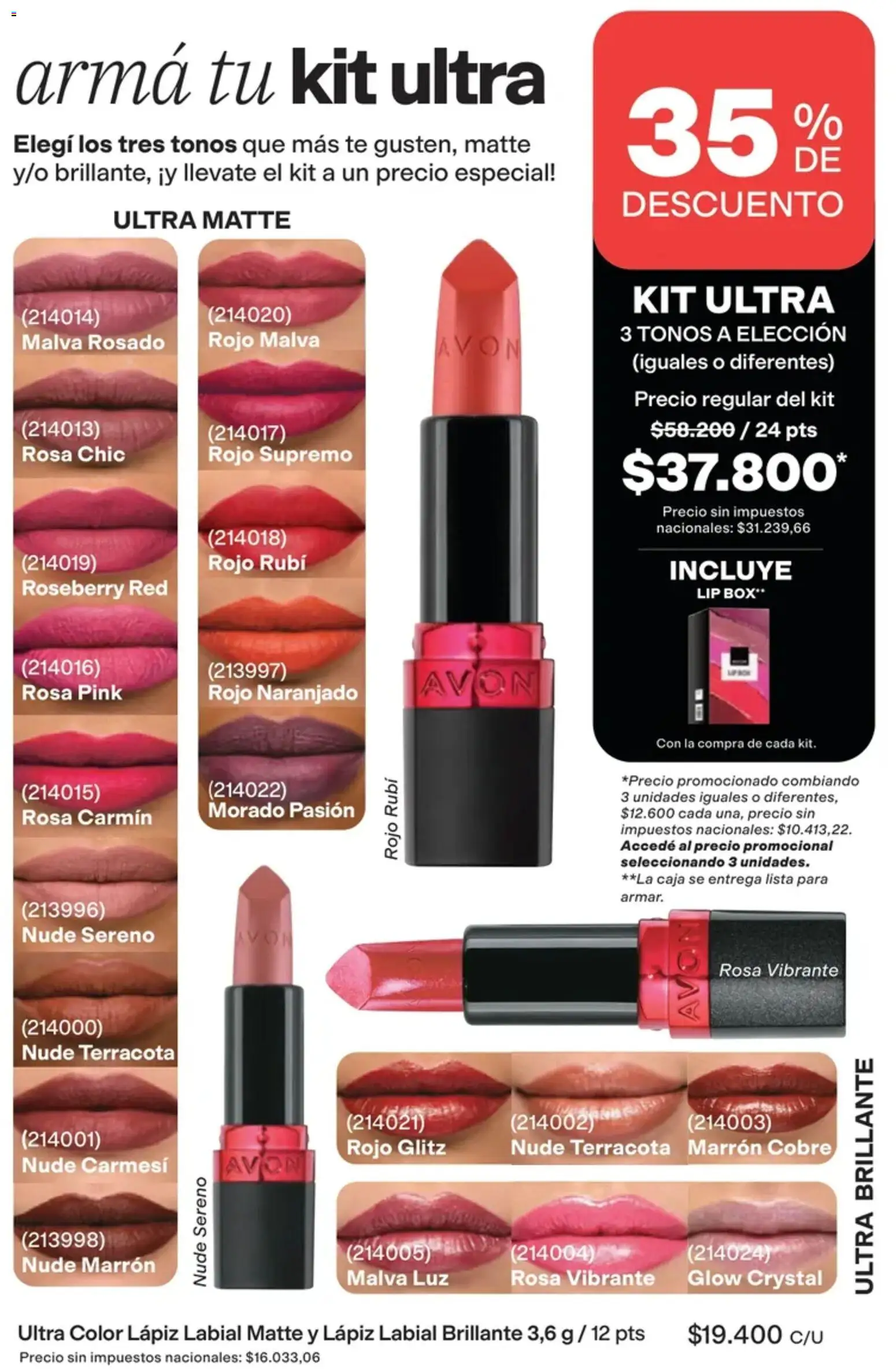 Catálogo AVON Campaña 15 │ válido desde el 01/10/2026 | Página: 43