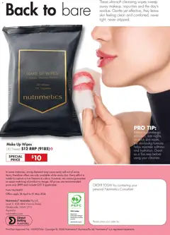 Preview of Nutrimetics Catalogue Winter Prep - valid from 26.04.2026 | Page: 28 | Products: Tissues