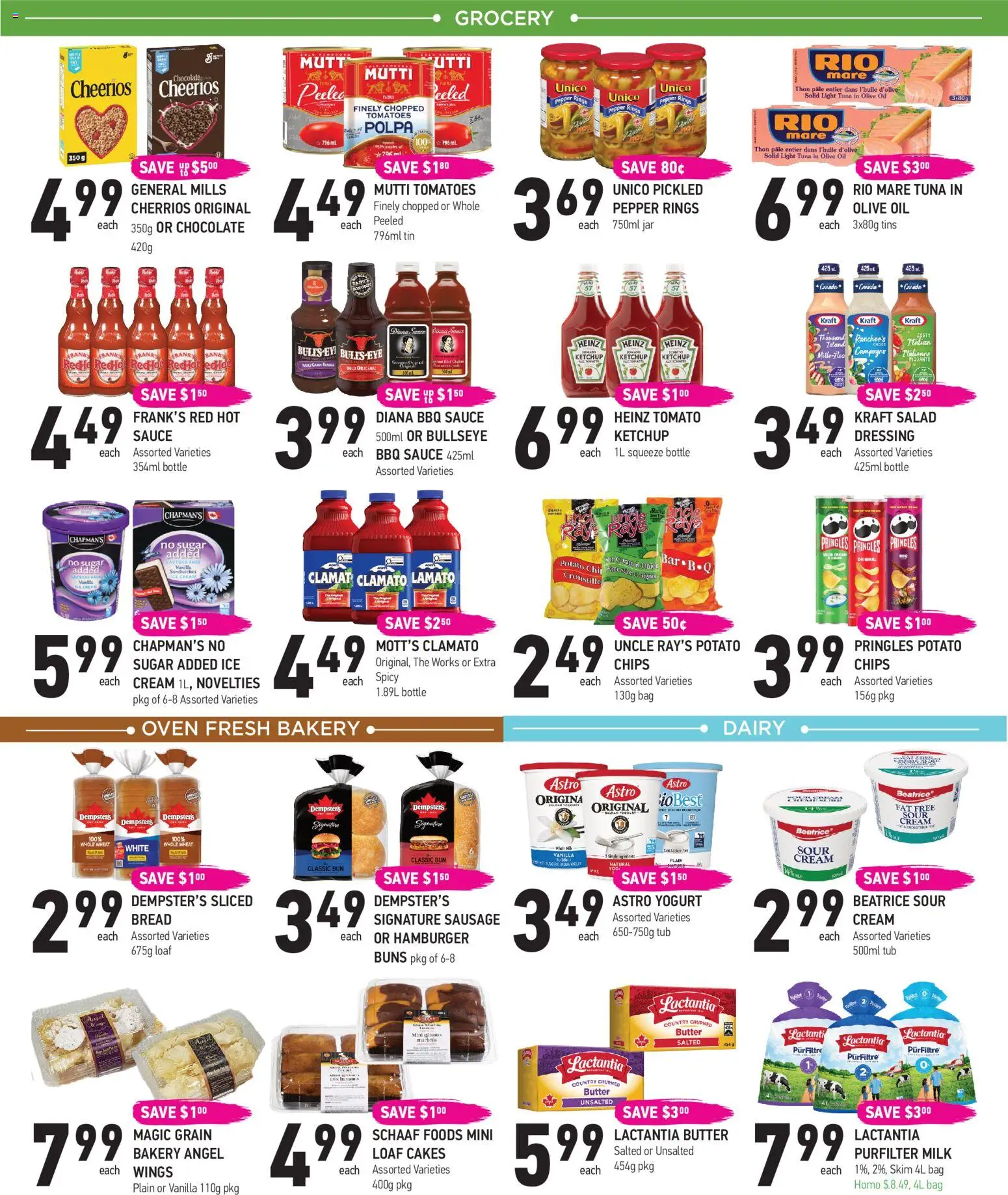 Coppas Fresh Market flyer valid from Sep 3, 2026 | Page: 3 | Products: Ketchup, Salad, Sausage, Butter