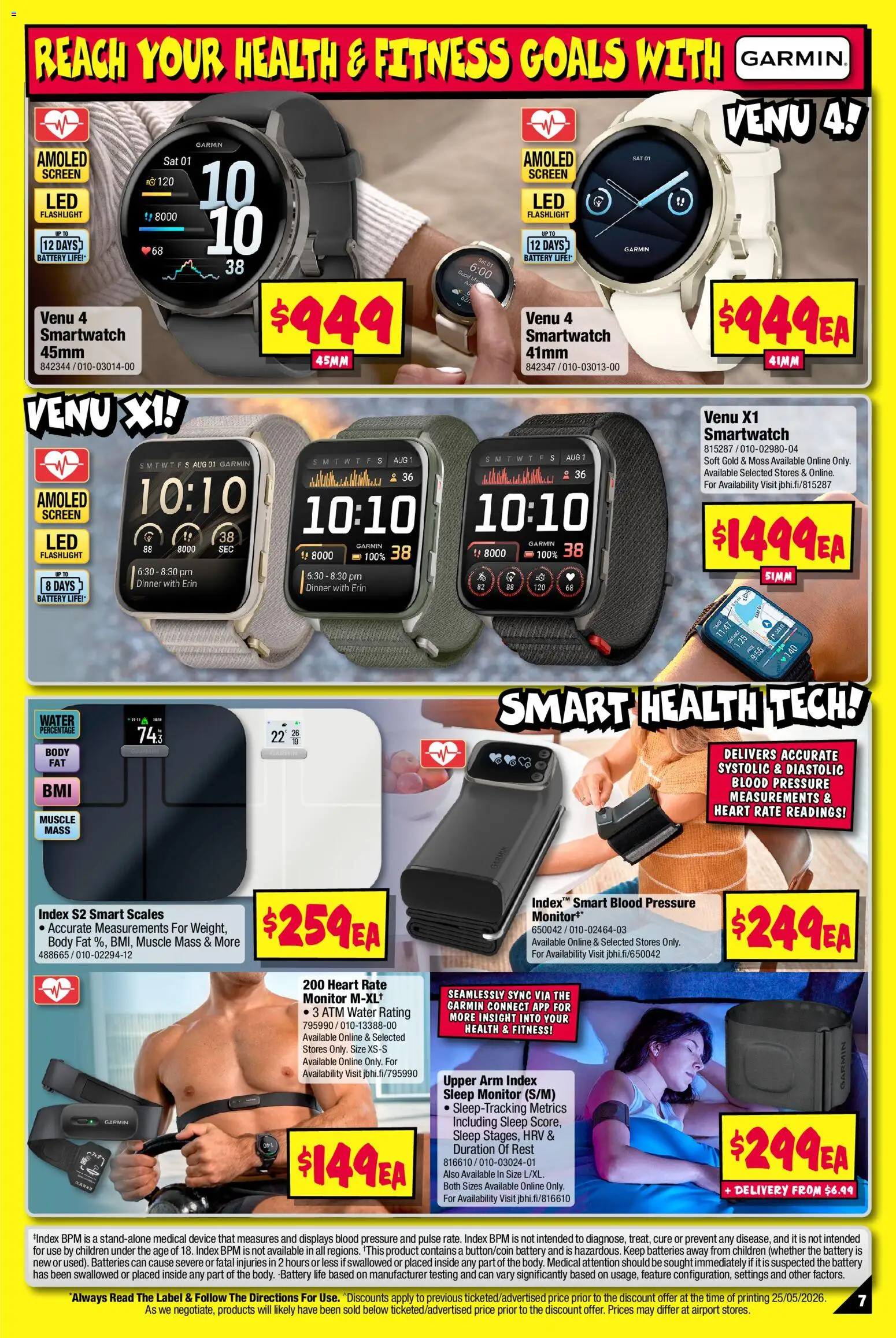 JB Hi-Fi catalogue - valid from 10.06.2026 | Page: 7 | Products: Battery, Batteries, Monitor, Smartwatch