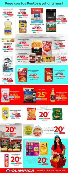 Olímpica catálogo Más puntos, más ahorro -  Vista previa de la revista de la tienda Olímpica valido desde el 01/08/2026 | Página: 2