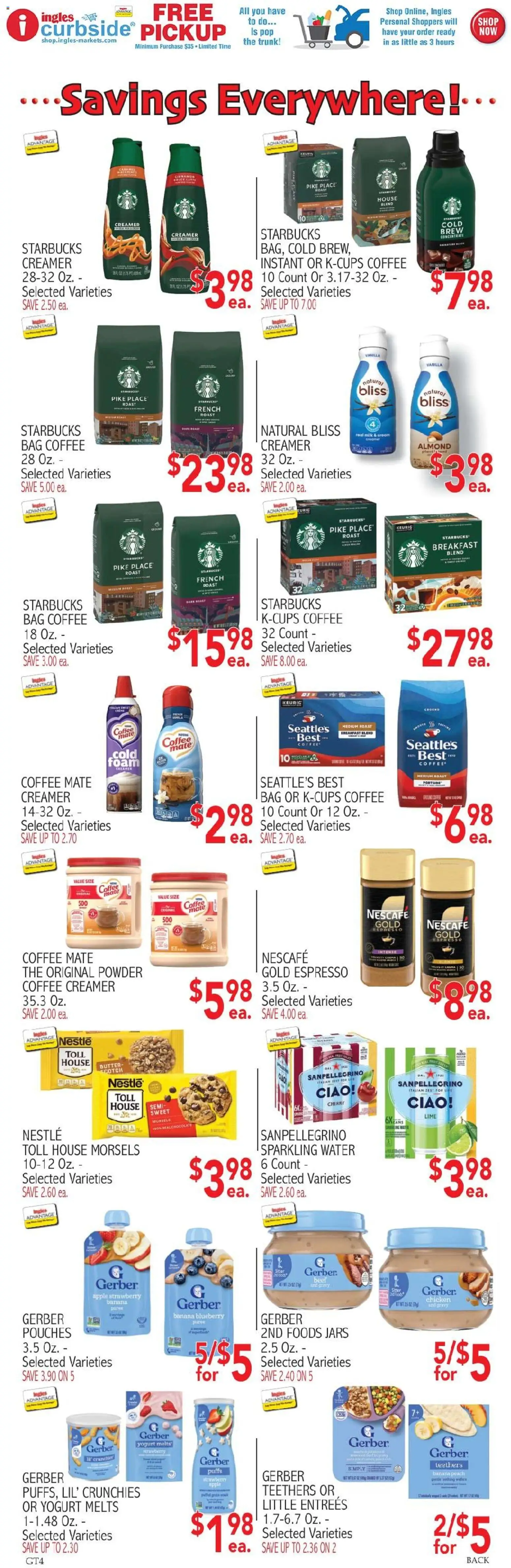 Ingles Weekly Ad - valid from 27.05.2026 | Page: 8 | Products: Powder, Yogurt, Coffee, Lime