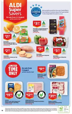Preview of Schnits Herb & Garlic RSPCA Approved Chicken Burgers 4pk/600g, Schnits Herb & Garlic RSPCA Approved Chicken Burgers 4pk/600g - valid from 10/08/2026 | Page: 18