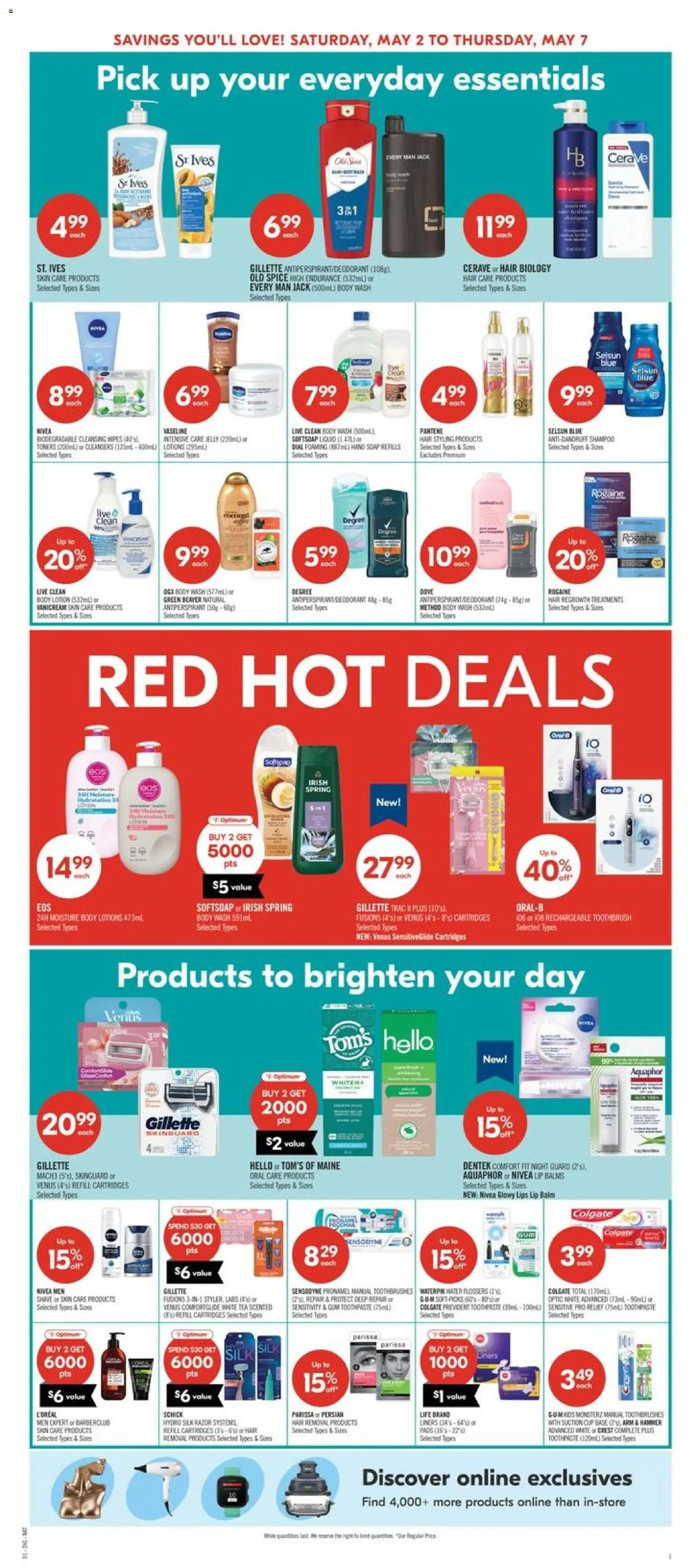 Shoppers Flyer from May 2, 2026 - Unlock Huge Savings | Canada
