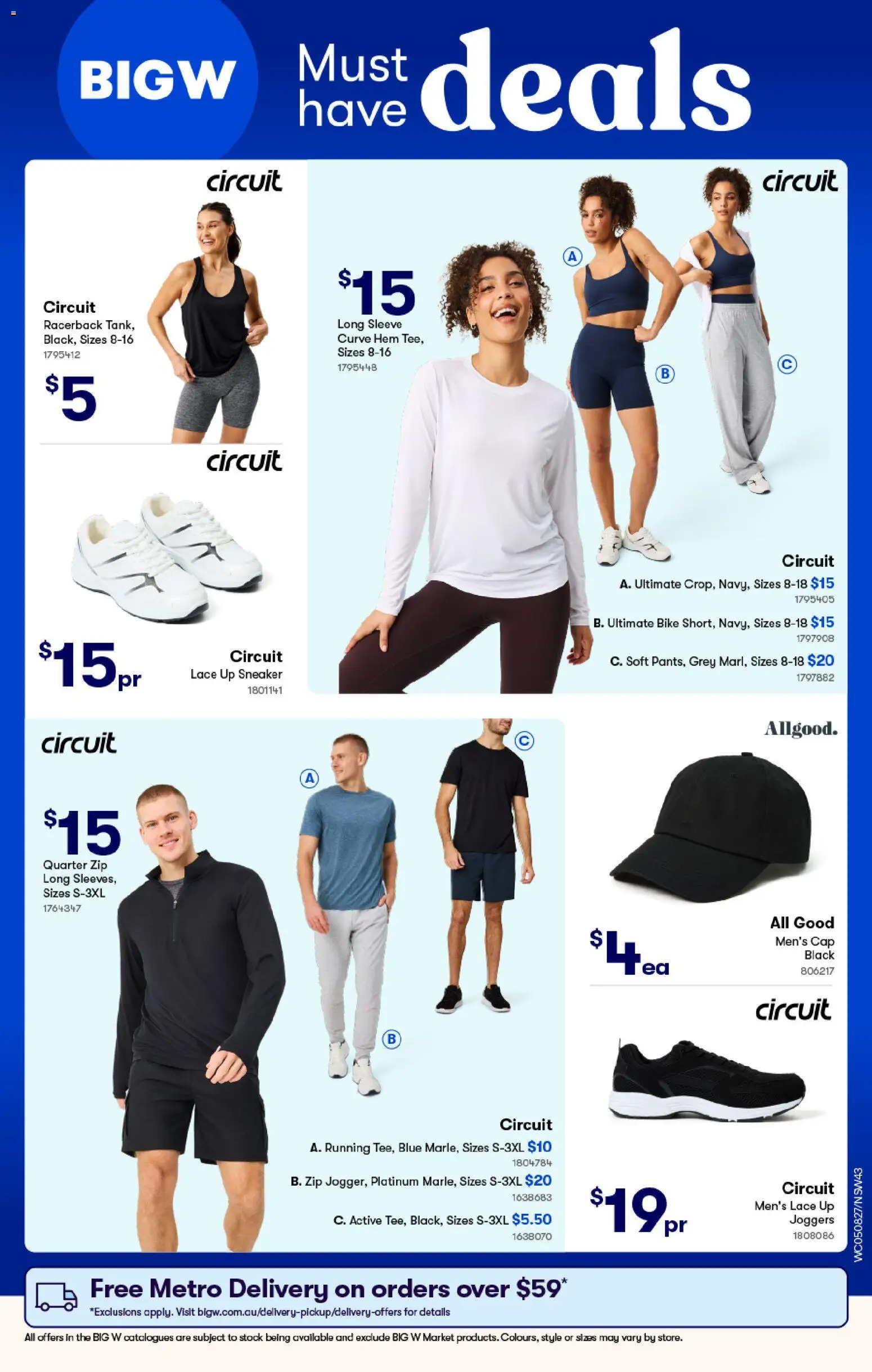 Woolworths catalogue - valid from 05/08/2026 | Page: 43 | Products: Long sleeve, Cap