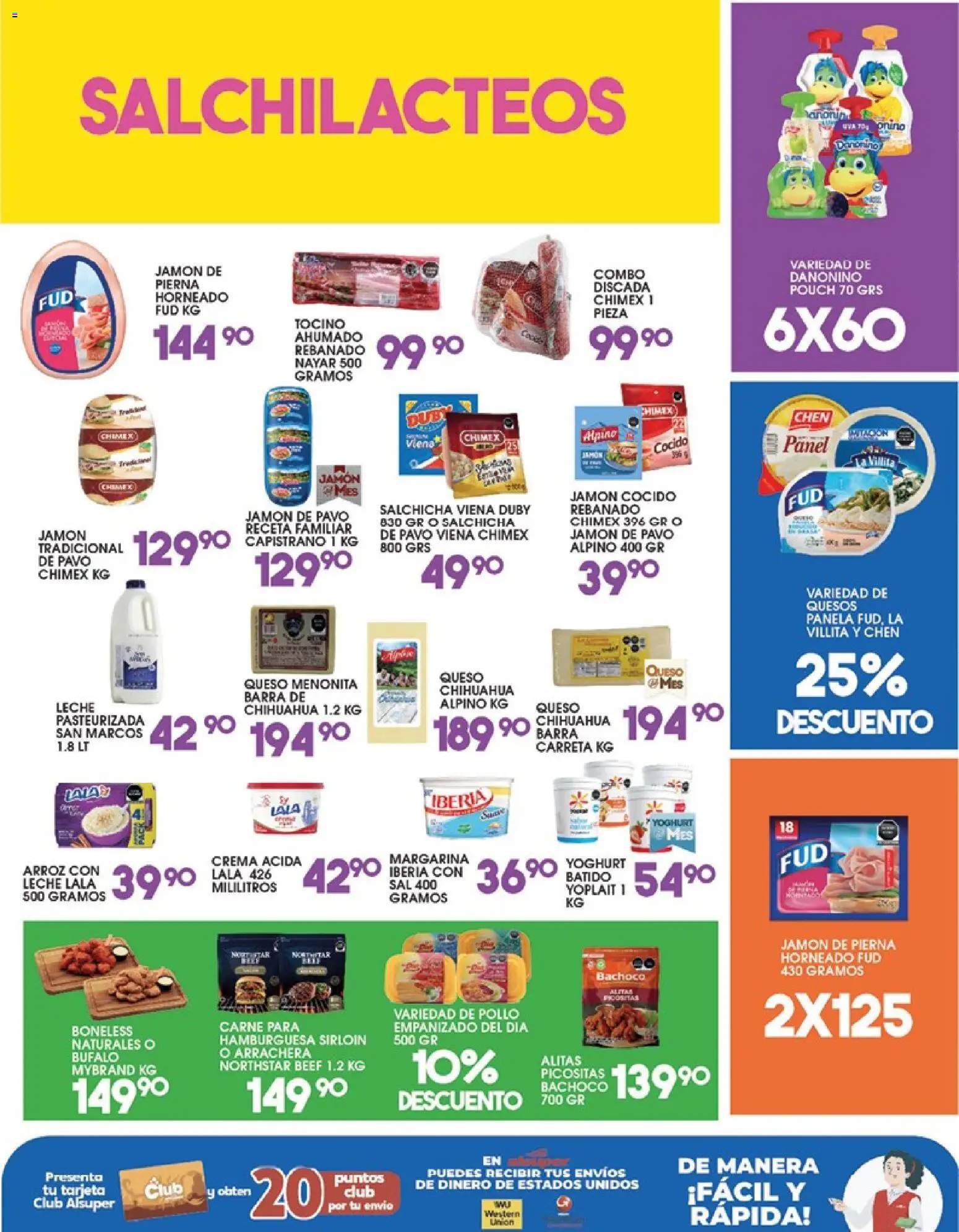 Nuevas ofertas de Alsuper válidas en toda la República Mexicana desde el 02.06.2026. ¡Encuentra las mejores ofertas en Alsuper folleto Durango! | Página: 3