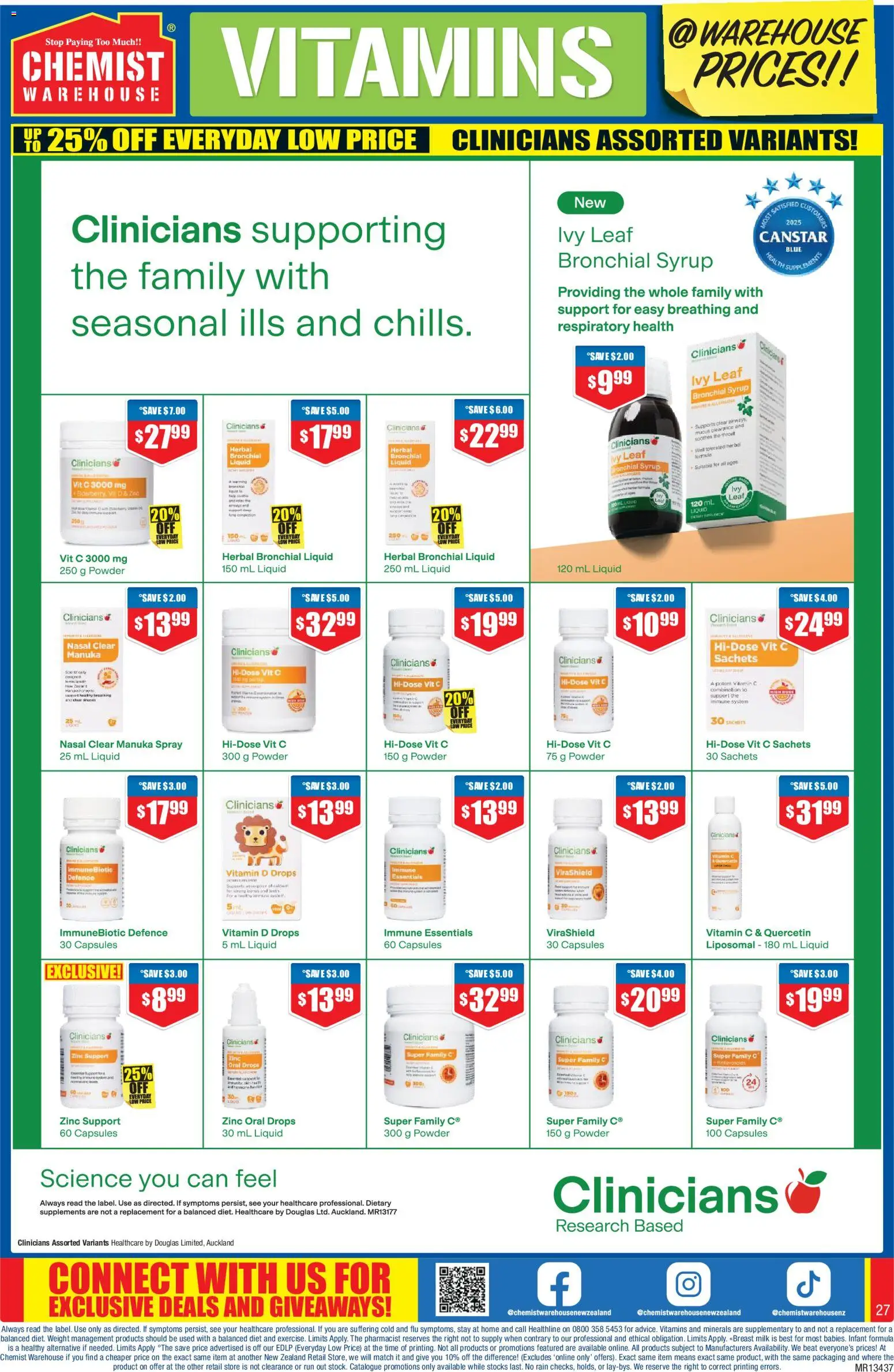 Chemist Warehouse catalogue from 25 Jun 2026 | Page: 27