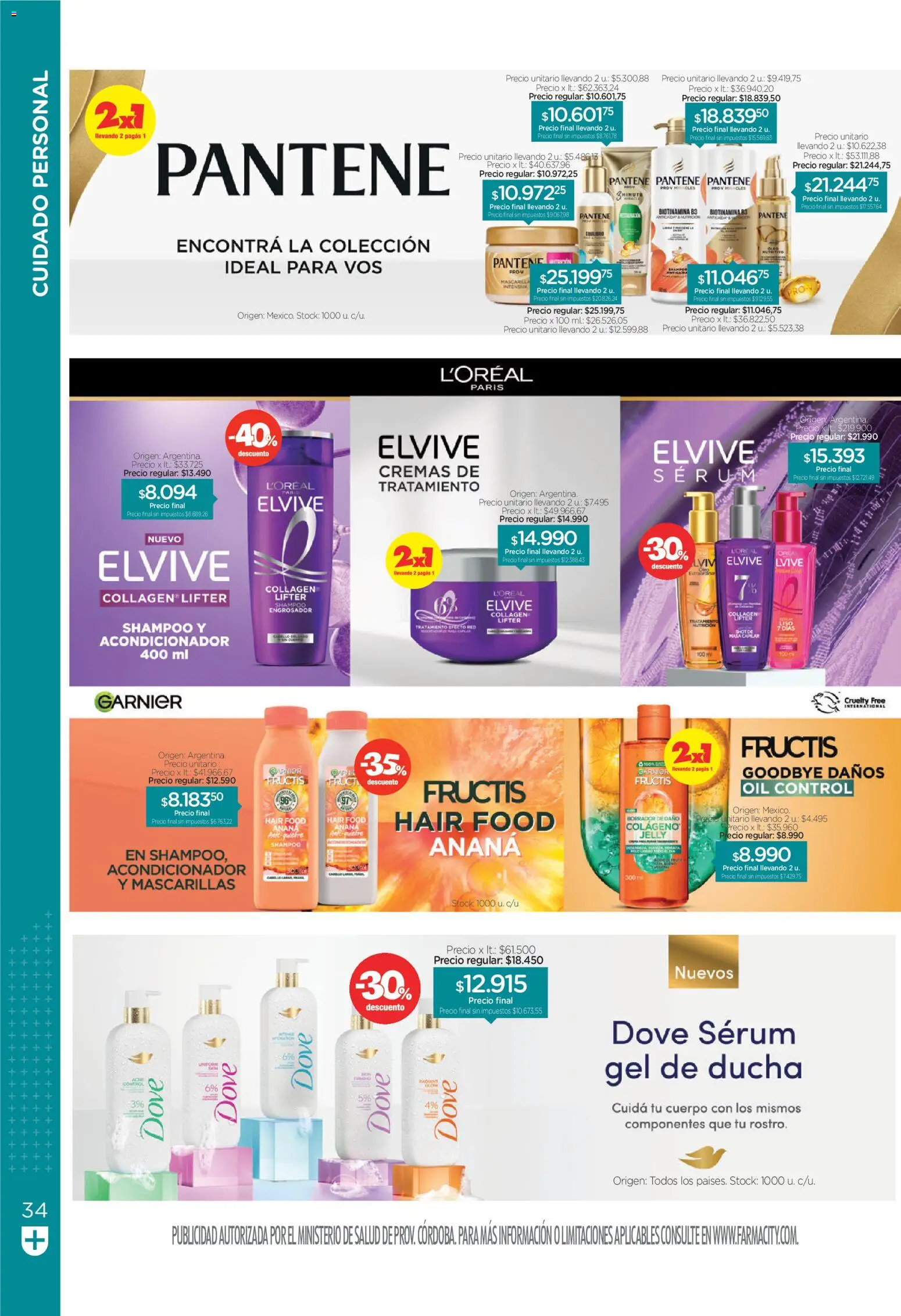 Farmacity catálogo │ válido desde el 01/10/2026 | Página: 34