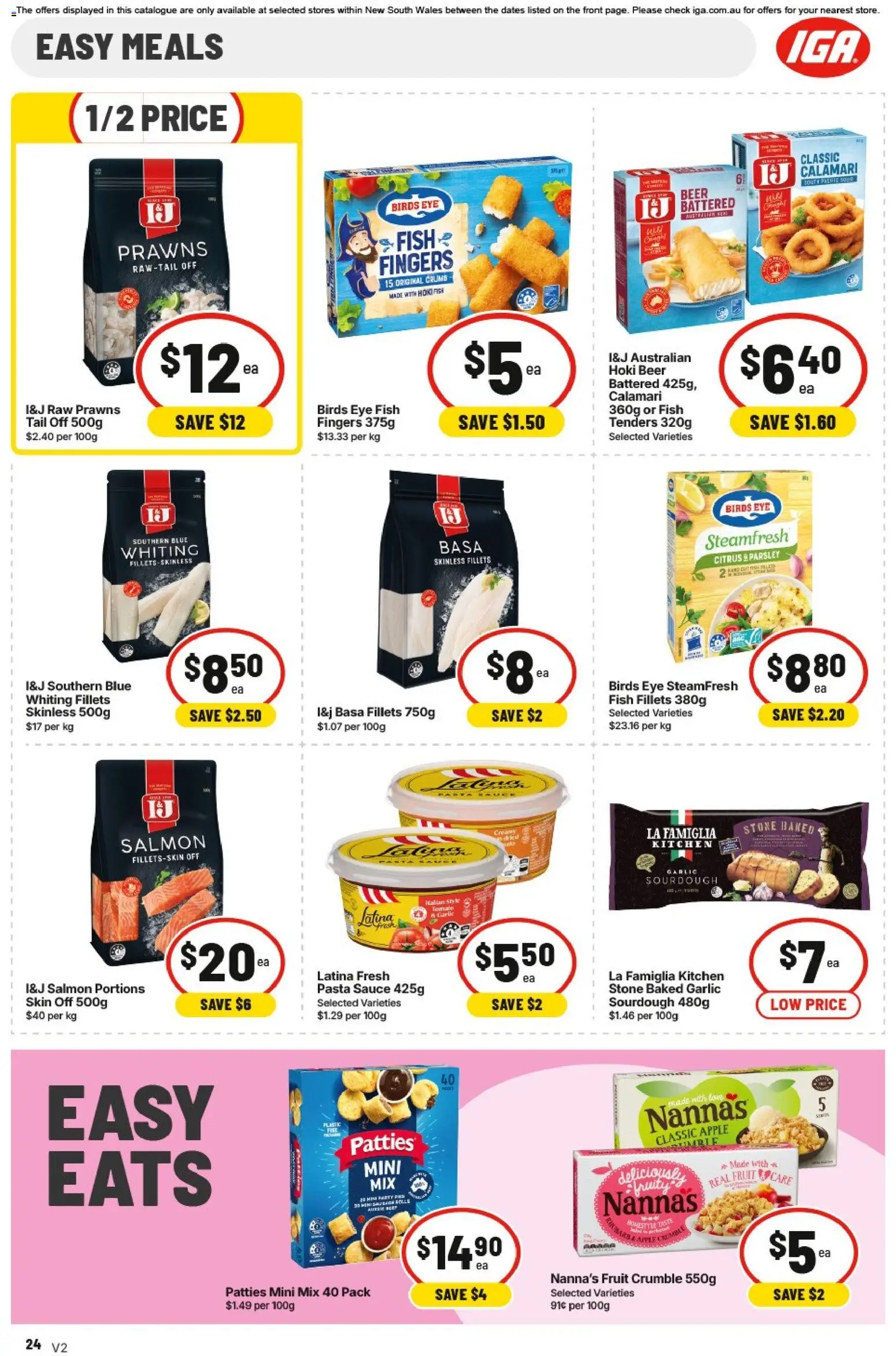 IGA catalogue - valid from 26/08/2026 | Page: 22 | Products: Tomatoes, Tuna, Turkey, Beans