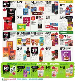 Preview of Thrifty Foods weekly flyer / circulaire from shop Thrifty Foods valid from Jul 30, 2026 | Page: 11