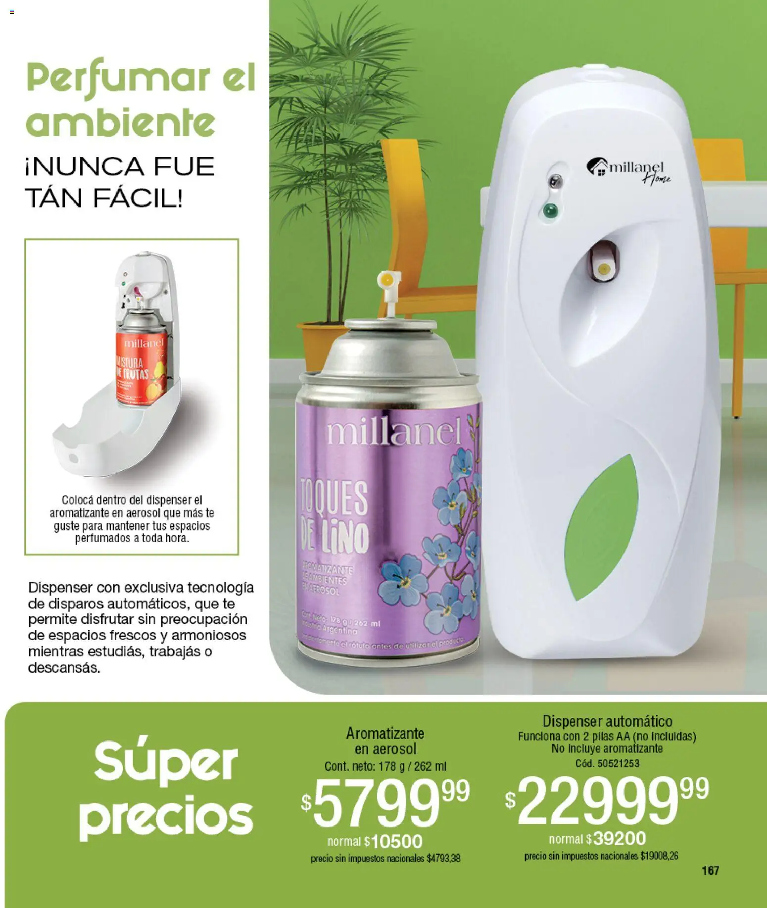 Millanel - Catálogo │ válido desde el 25.05.2026 | Página: 191 | Productos: Pilas, Té