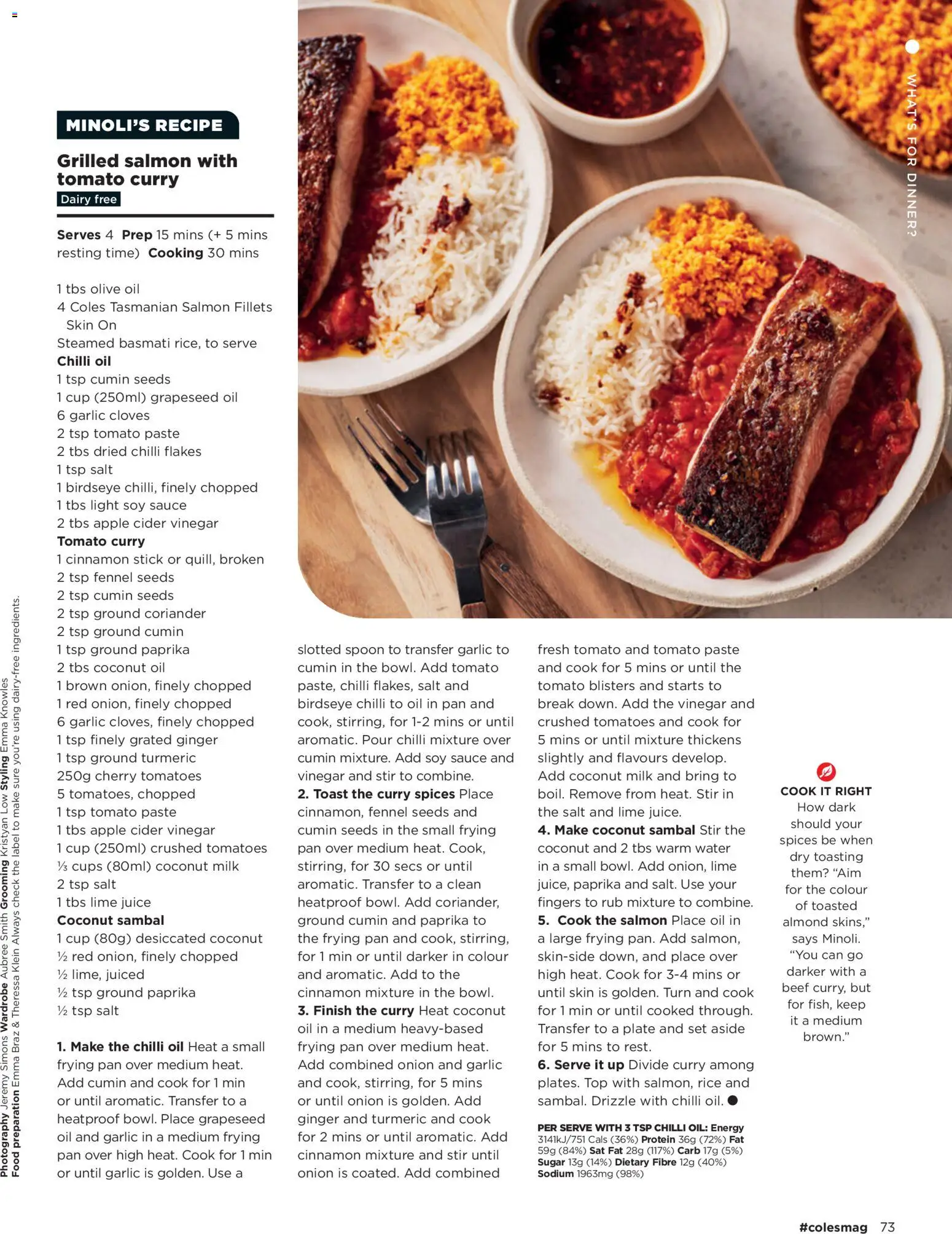 Coles catalogue - valid from 01/07/2026 | Page: 73 | Products: Cups, Salmon, Sauce, Vinegar
