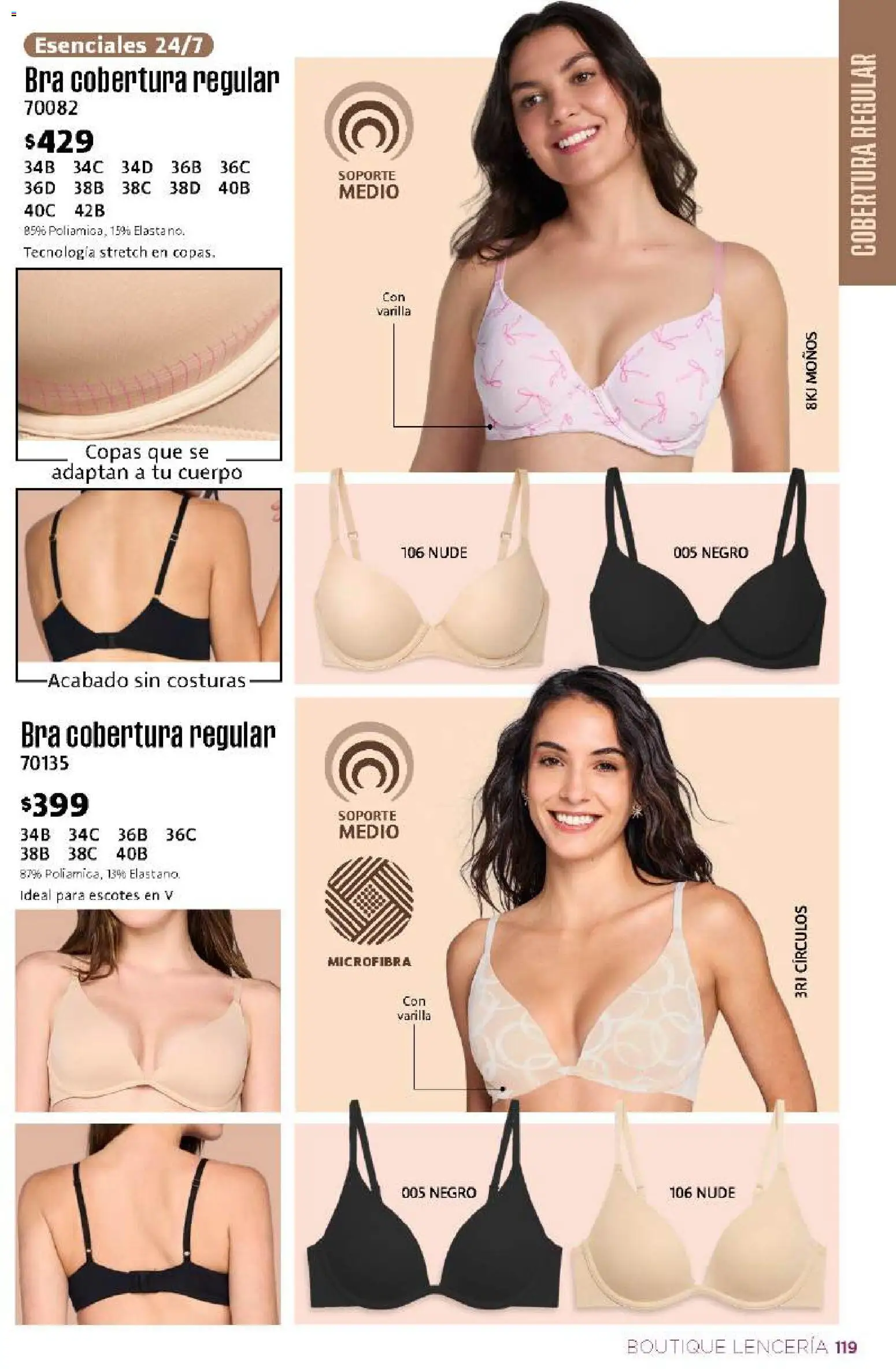 Nuevas ofertas de Ilusión válidas en toda la República Mexicana desde el 01/08/2026. ¡Encuentra las mejores ofertas en Ilusión catálogo Otoño! | Página: 121 | Productos: Lenceria