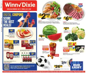 Preview of Winn Dixie weekly ads valid from 07/15/2026