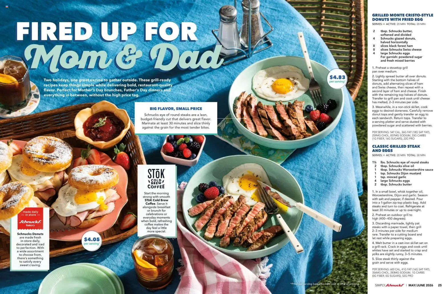 Schnucks Monthly Ad - valid from 01.05.2026 | Page: 14 | Products: Berries, Butter, Eggs, Grill