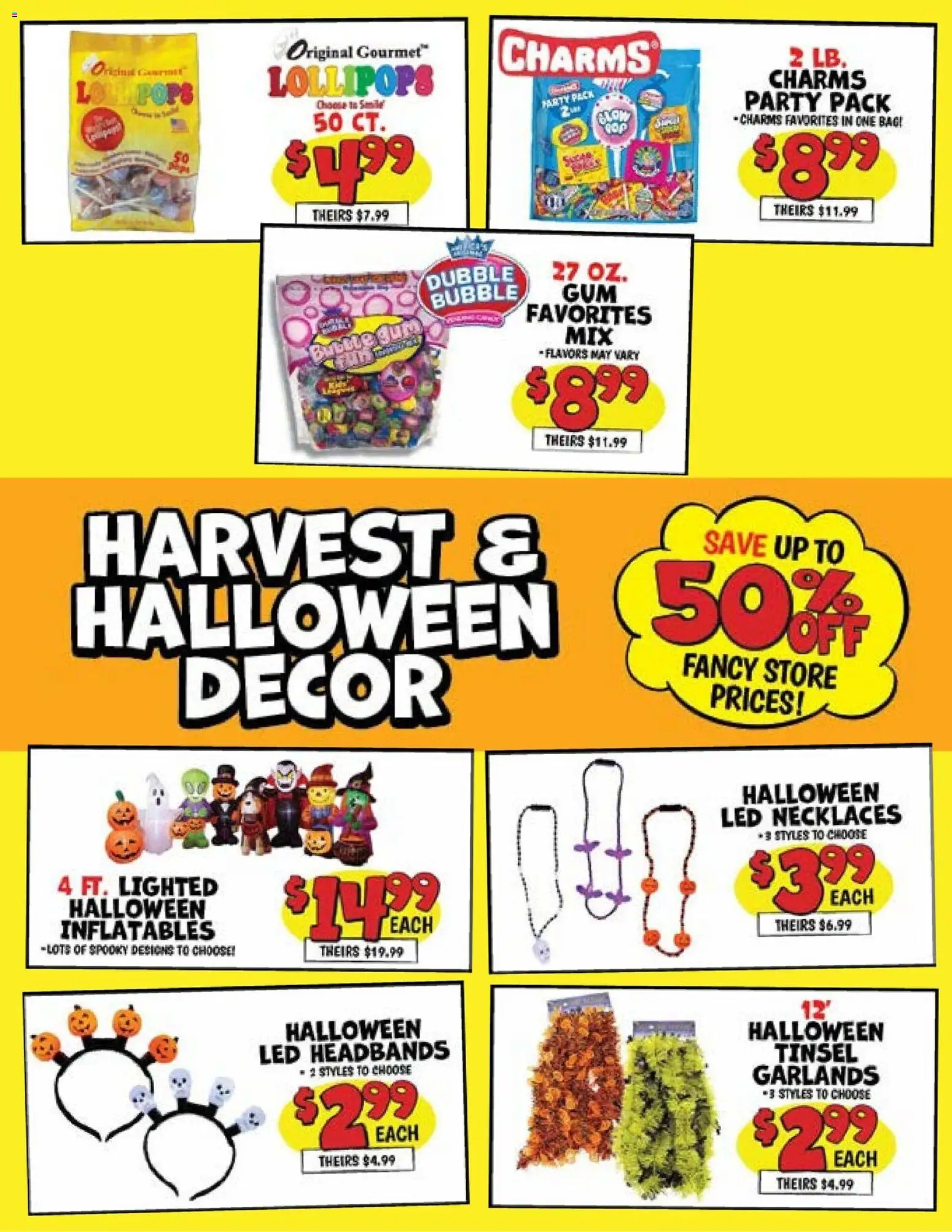 Ollie's Weekly Ad - valid from 09/22/2026 | Page: 3 | Products: Bag, Lollipops