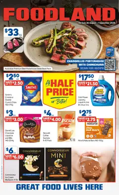 Preview of Foodland catalogue - valid from 25/08/2026