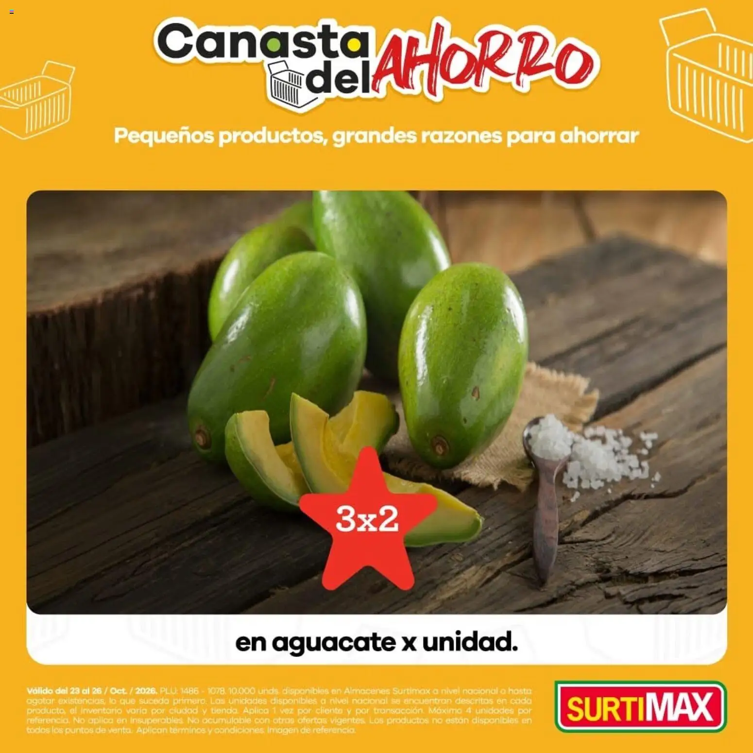 Surtimax revista - valida desde el 23/10/2026 | Página: 1