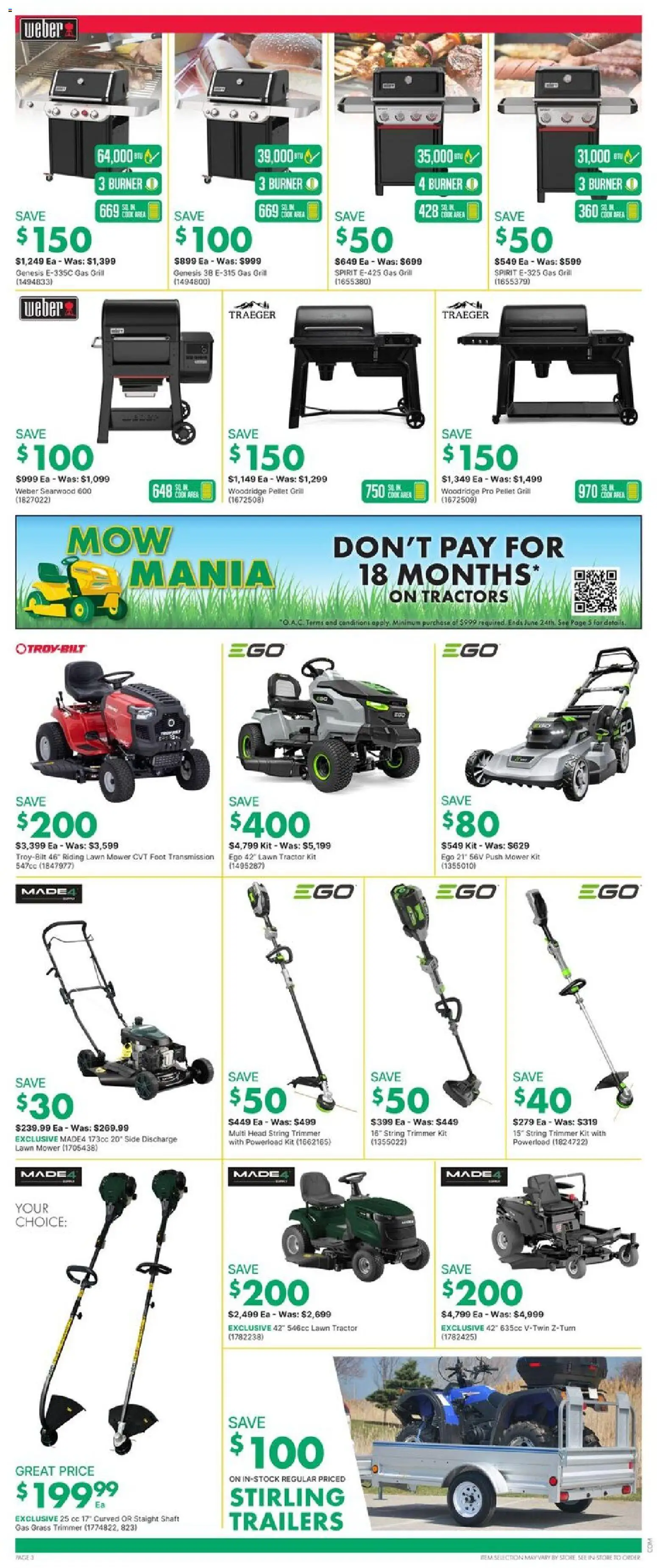 Kent flyer valid from 28.05.2026 | Page: 4 | Products: Grill, Mower