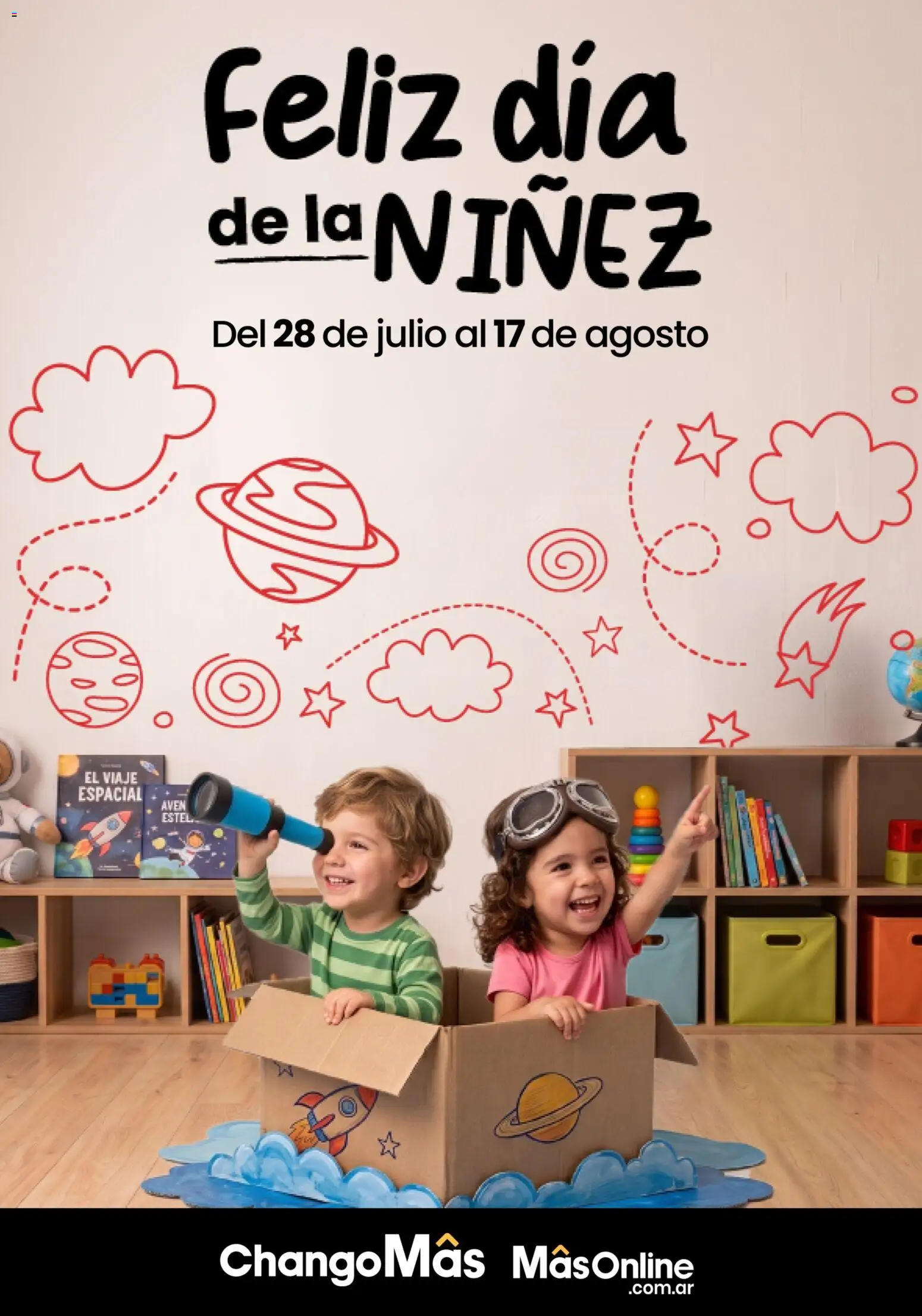 Changomas Feliz dia de la Niňez │ válido desde el 28/07/2026 | Página: 1