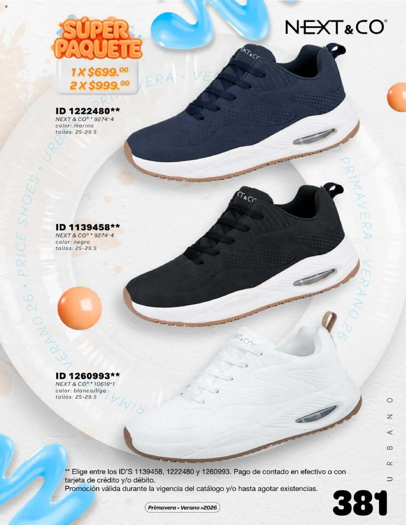 Nuevas ofertas de Price Shoes válidas en toda la República Mexicana desde el 15.02.2026. ¡Encuentra las mejores ofertas en Price Shoes catálogo Urbano! | Página: 381 | Productos: Baño