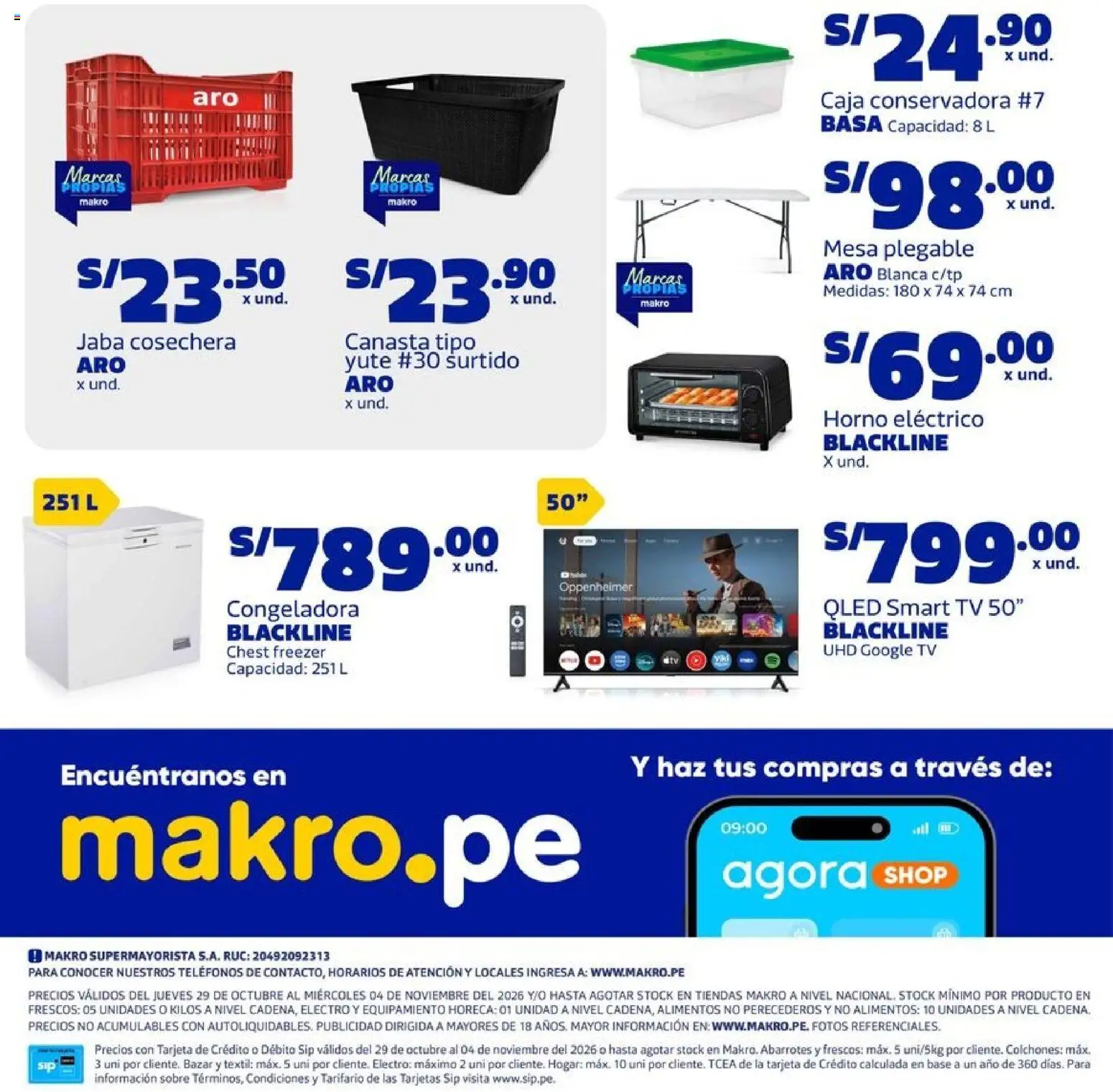 Catálogo Makro válido desde 29/10/2026 | Página: 28