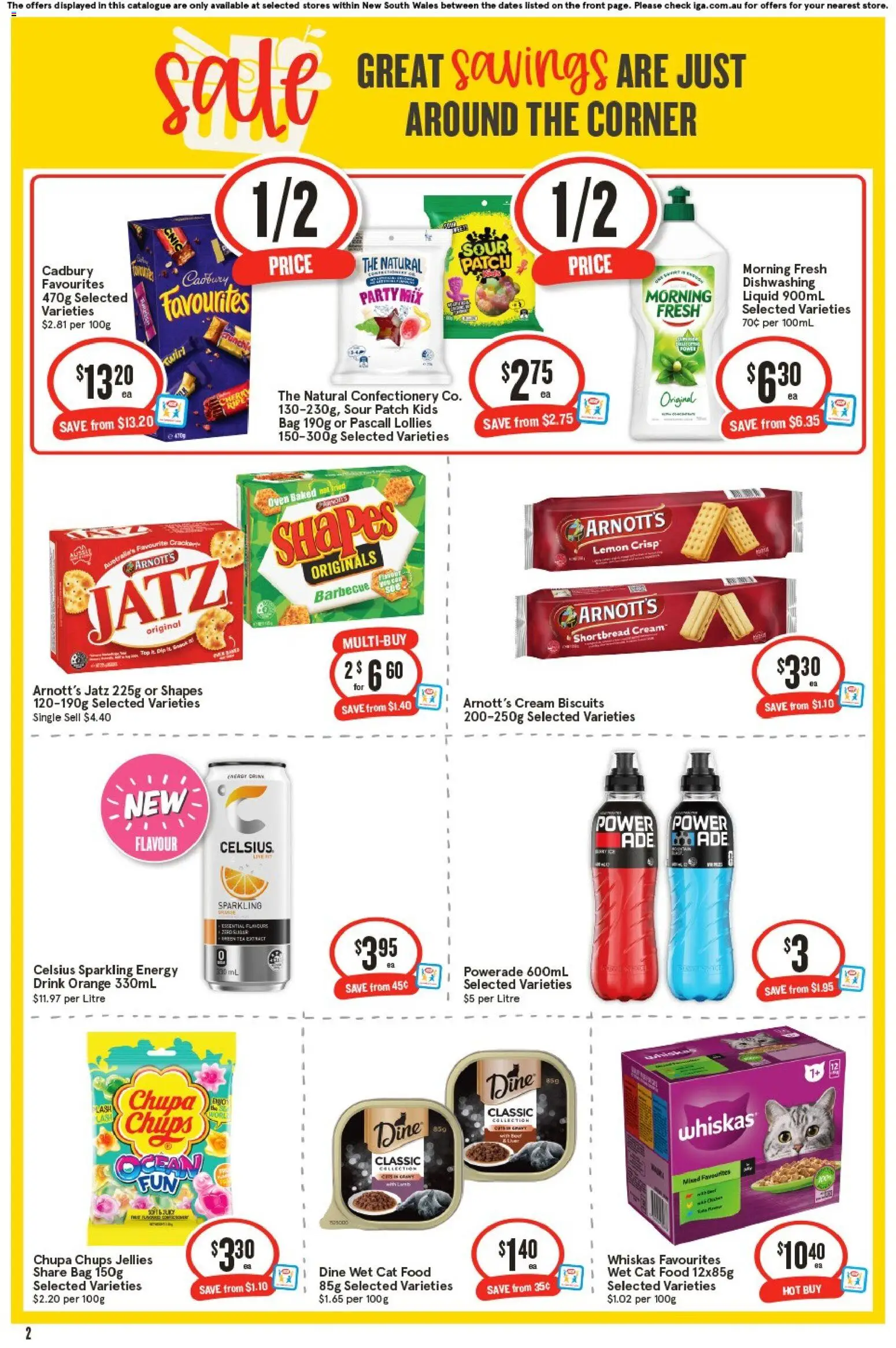 IGA catalogue - valid from 12/08/2026 | Page: 3 | Products: Liver, Biscuits, Lemon, Oven