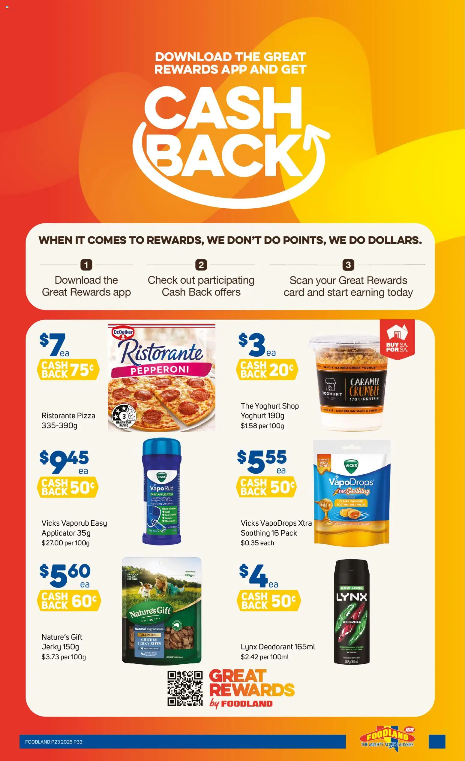 Foodland catalogue - valid from 03.06.2026 | Page: 33 | Products: Couch, Pizza, Chicken, Deodorant