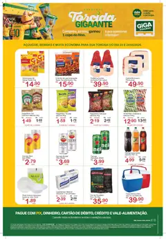 GIGA Atacado ofertas Copa Do Mundo - Pré-Visualização do folheto da loja GIGA Atacado, válido de 23/06/2026 | Página: 1 | Produtos: Fraldinha, Base, Heineken, Frango