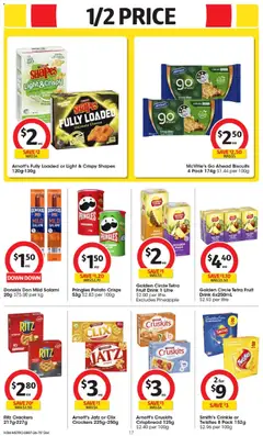 Preview of Coles catalogue - valid from 08/07/2026 | Page: 17 | Products: Cheese, Salami, Sour cream, Biscuits