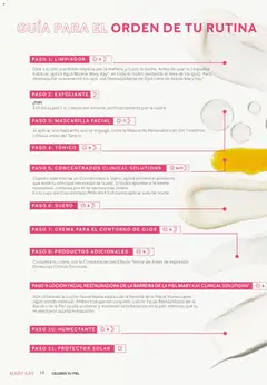 Vista previa Mary Kay - Celebrá tu Piel OTOÑO 2026 válido desde el 01.04.2026 | Página: 18 | Productos: Caso, Contorno, Desmaquillante, Agua
