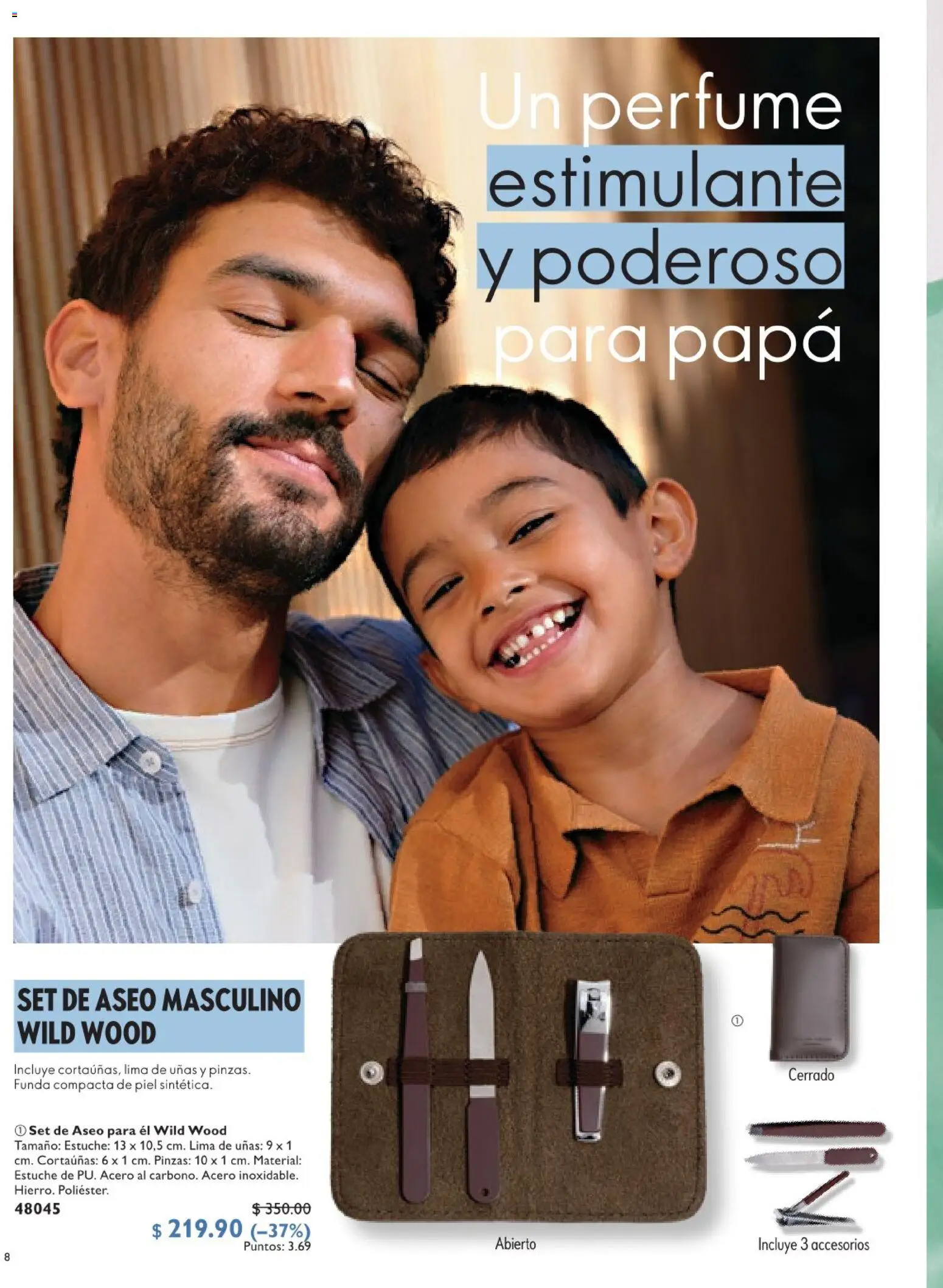 Nuevas ofertas de Oriflame válidas en toda la República Mexicana desde el 30.05.2026. ¡Encuentra las mejores ofertas en Oriflame campaña 8 2026! | Página: 8 | Productos: Lima, Estuche, Funda, Perfume