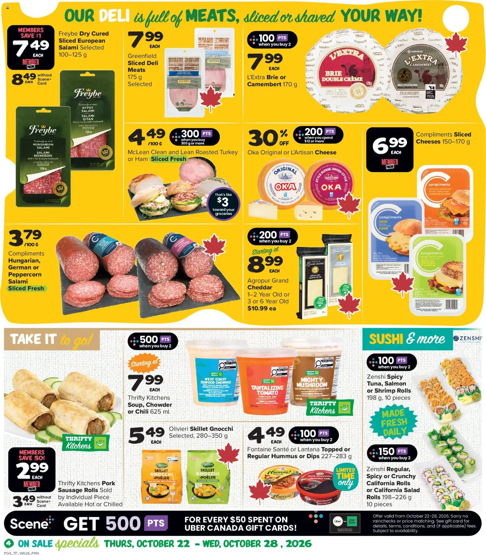 Thrifty Foods flyer valid from Oct 22, 2026 | Page: 8