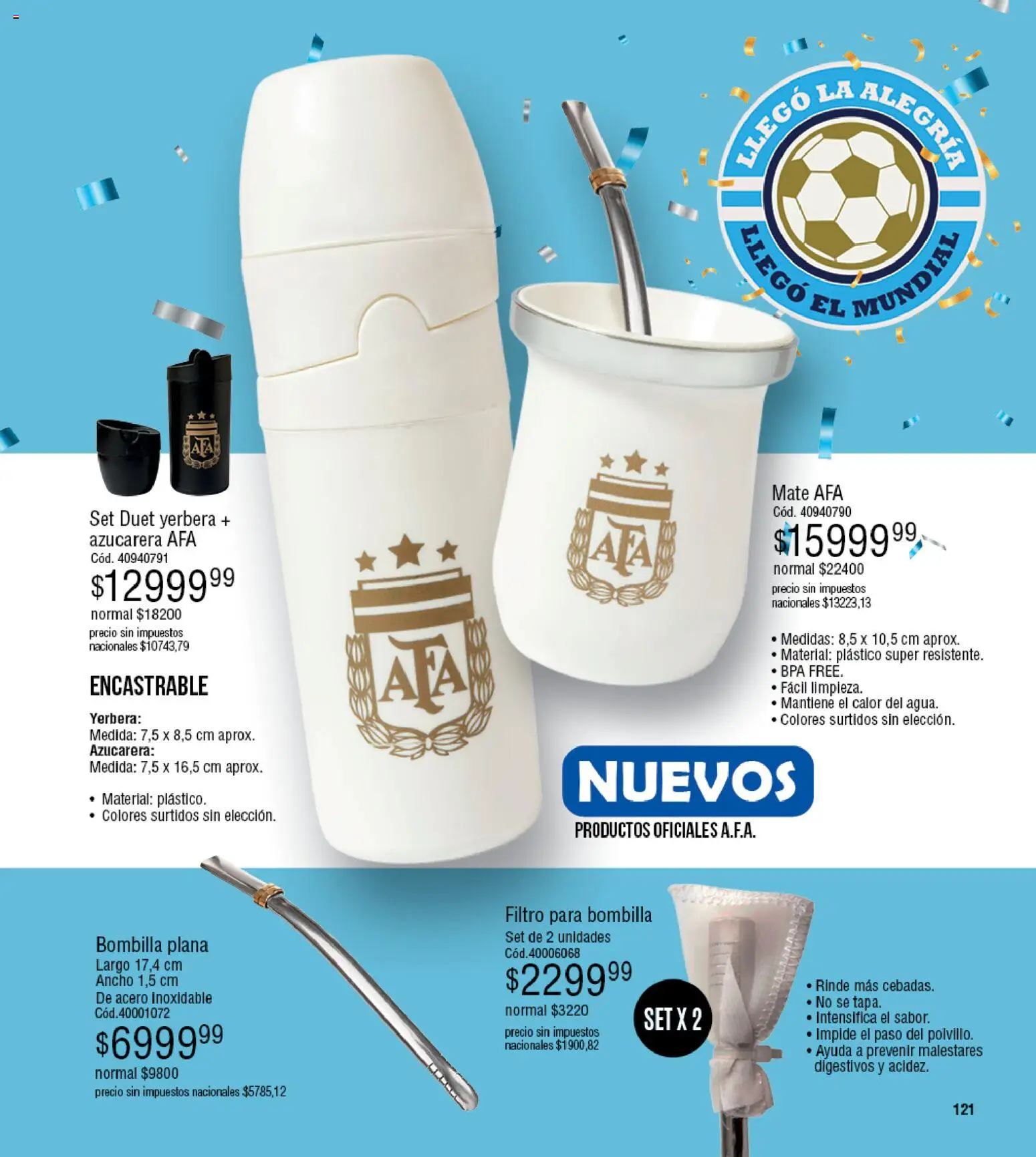 Millanel - Catálogo │ válido desde el 25.05.2026 | Página: 145 | Productos: Mate, Yerbera, Azucarera, Bombilla