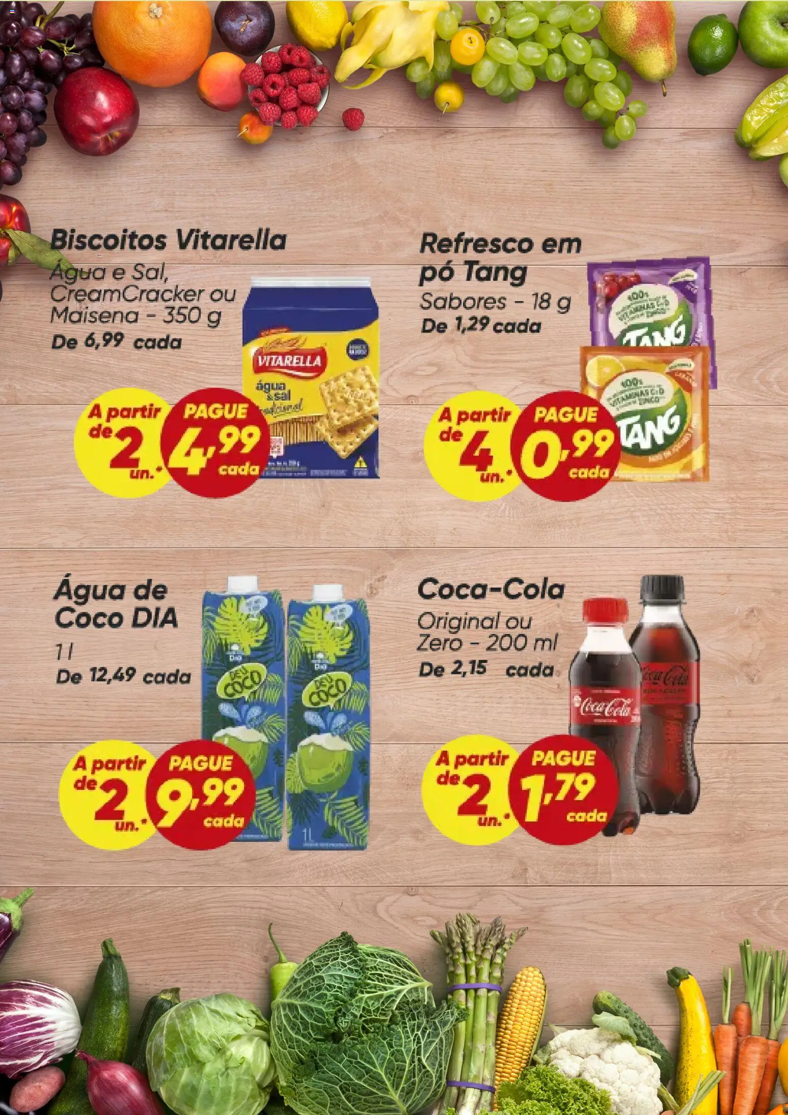 Dia Folheto - válido de 27/08/2026 | Página: 5 | Produtos: Coco, Pó, Água, Biscoitos