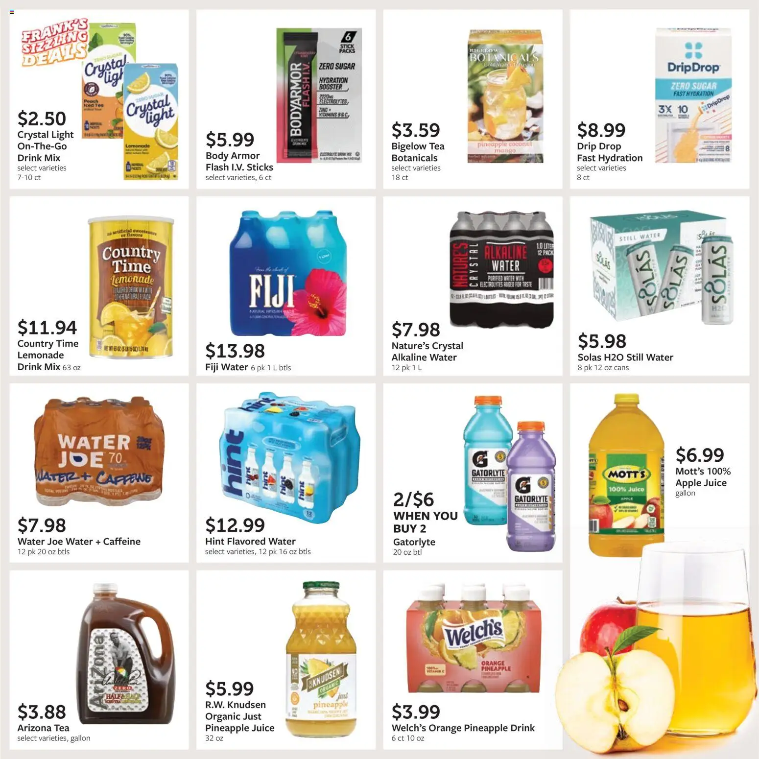 Fareway Monthly Ad - valid from 04.05.2026 | Page: 21 | Products: Juice, Tea, Water, Sugar