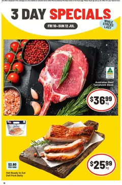 Preview of IGA 3 Day Specials - VIC - valid from 10/07/2026