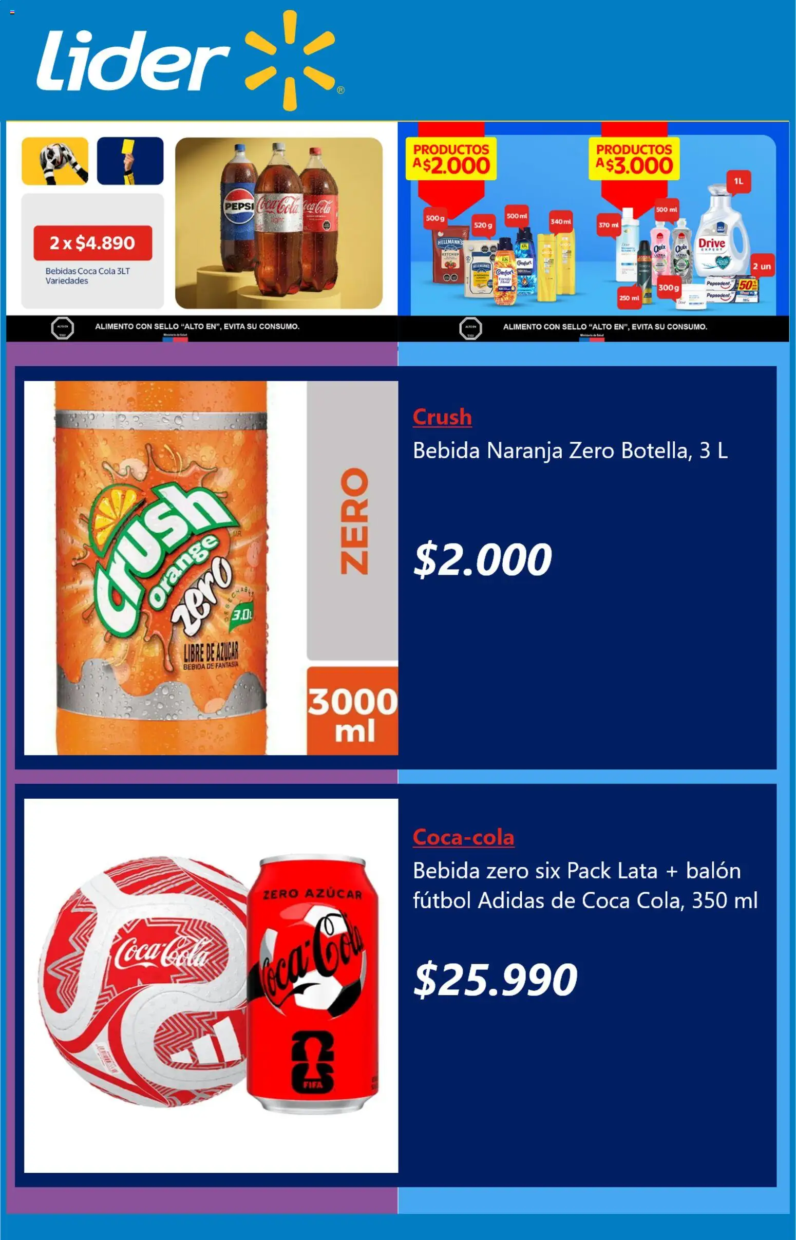 Lider Ofertas │ válido desde el 07.07.2026 | Página: 4 | Productos: Balón, Azucar