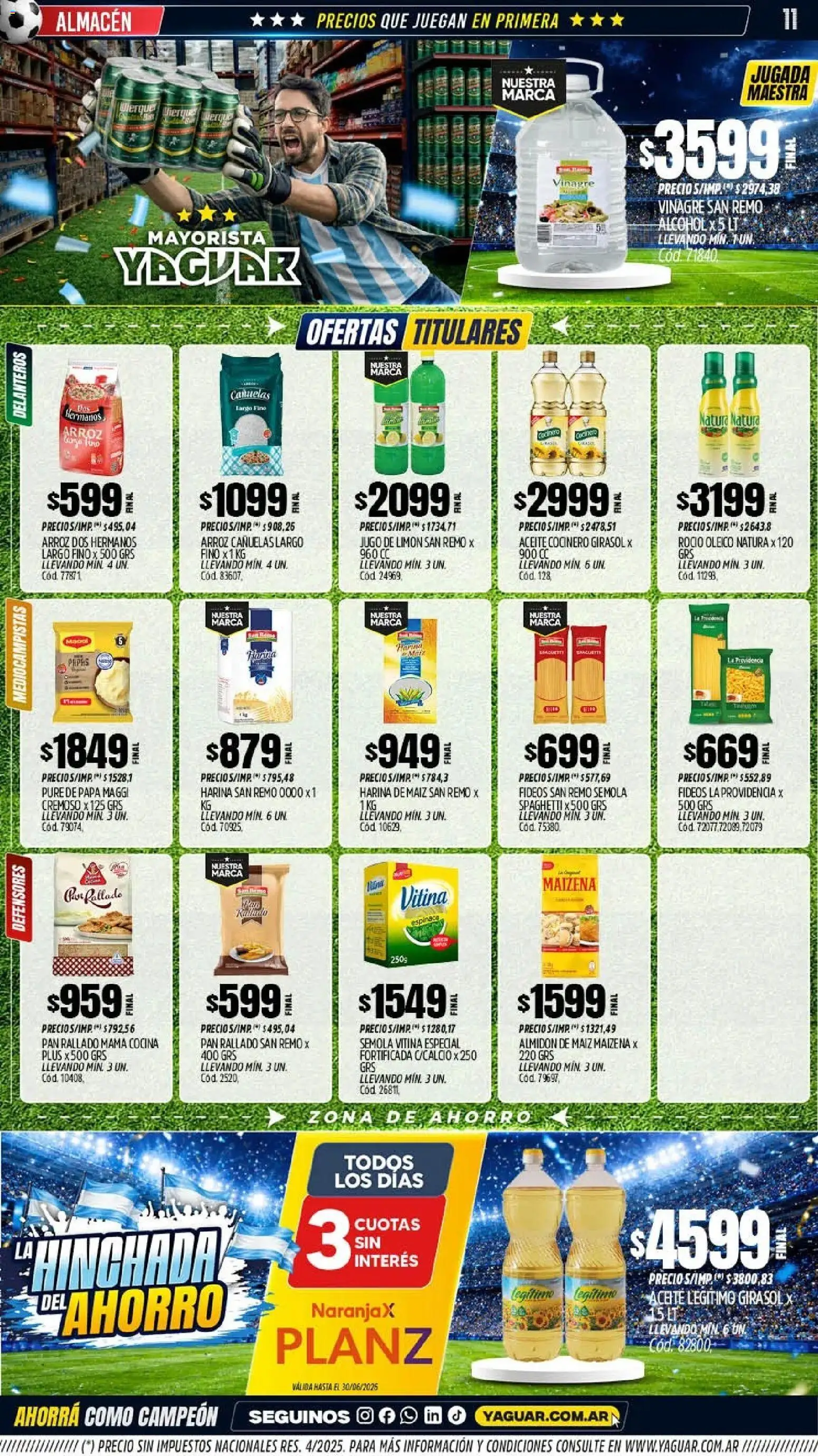 Yaguar - Oferta Semanal Chaco │ válido desde el 22/06/2026 | Página: 10