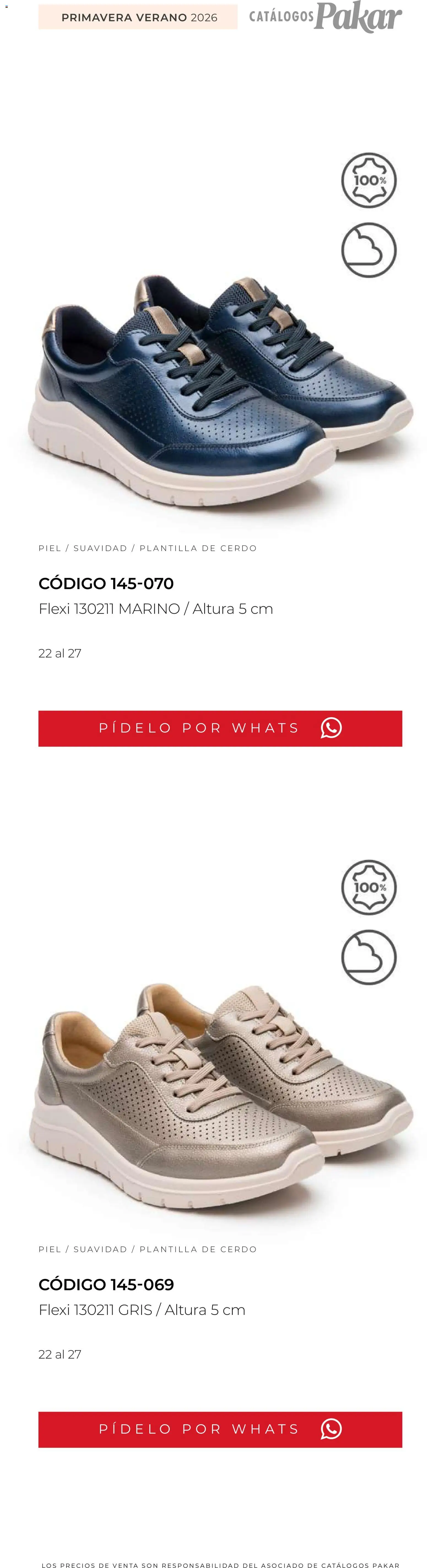 Nuevas ofertas de SC Pakar válidas en toda la República Mexicana desde el 04/03/2026. ¡Encuentra las mejores ofertas en SC Pakar catálogo Flexi PV26! | Página: 104 | Productos: Cerdo