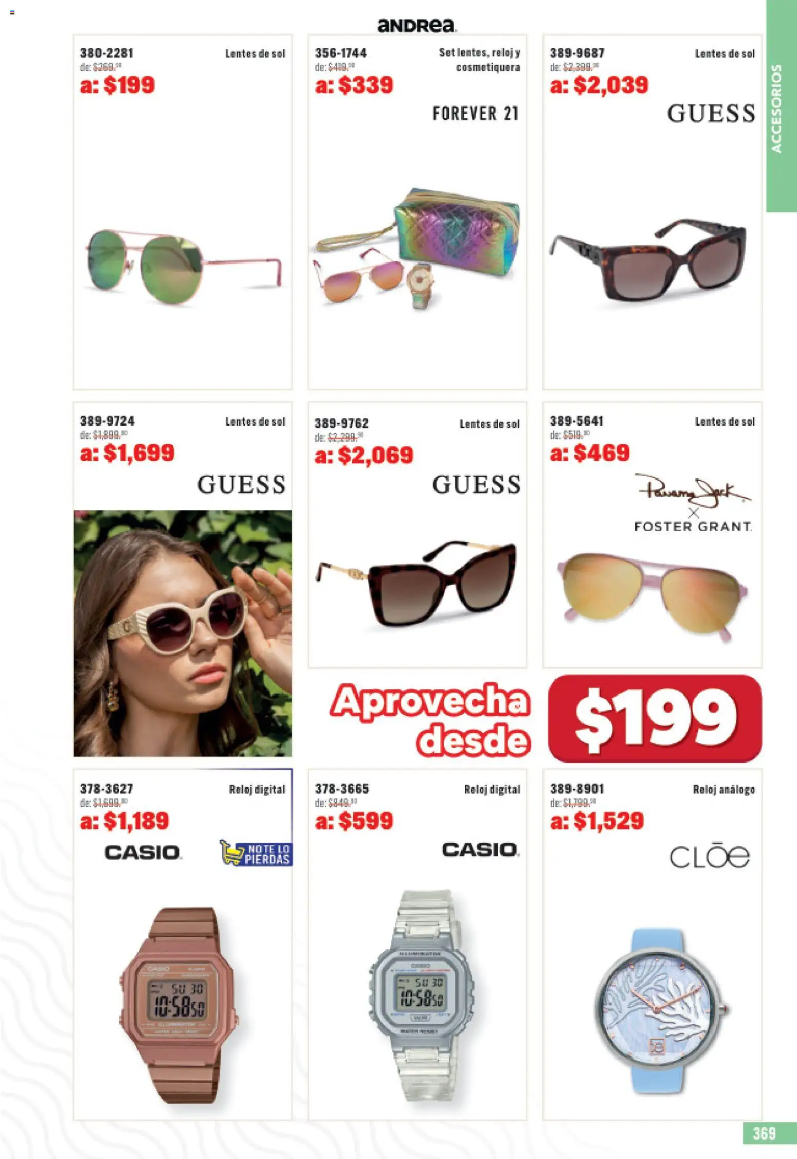 Nuevas ofertas de Andrea válidas en toda la República Mexicana desde el 31.05.2026. ¡Encuentra las mejores ofertas en Andrea catálogo Outlet! | Página: 369