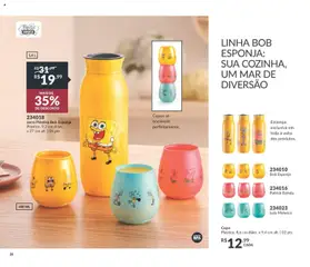 Avon - Campanha 11: Casa & Estilo - Pré-Visualização do folheto da loja Avon, válido de 29/06/2026 | Página: 34 | Produtos: Esponja, Lula, Jarra, Copos