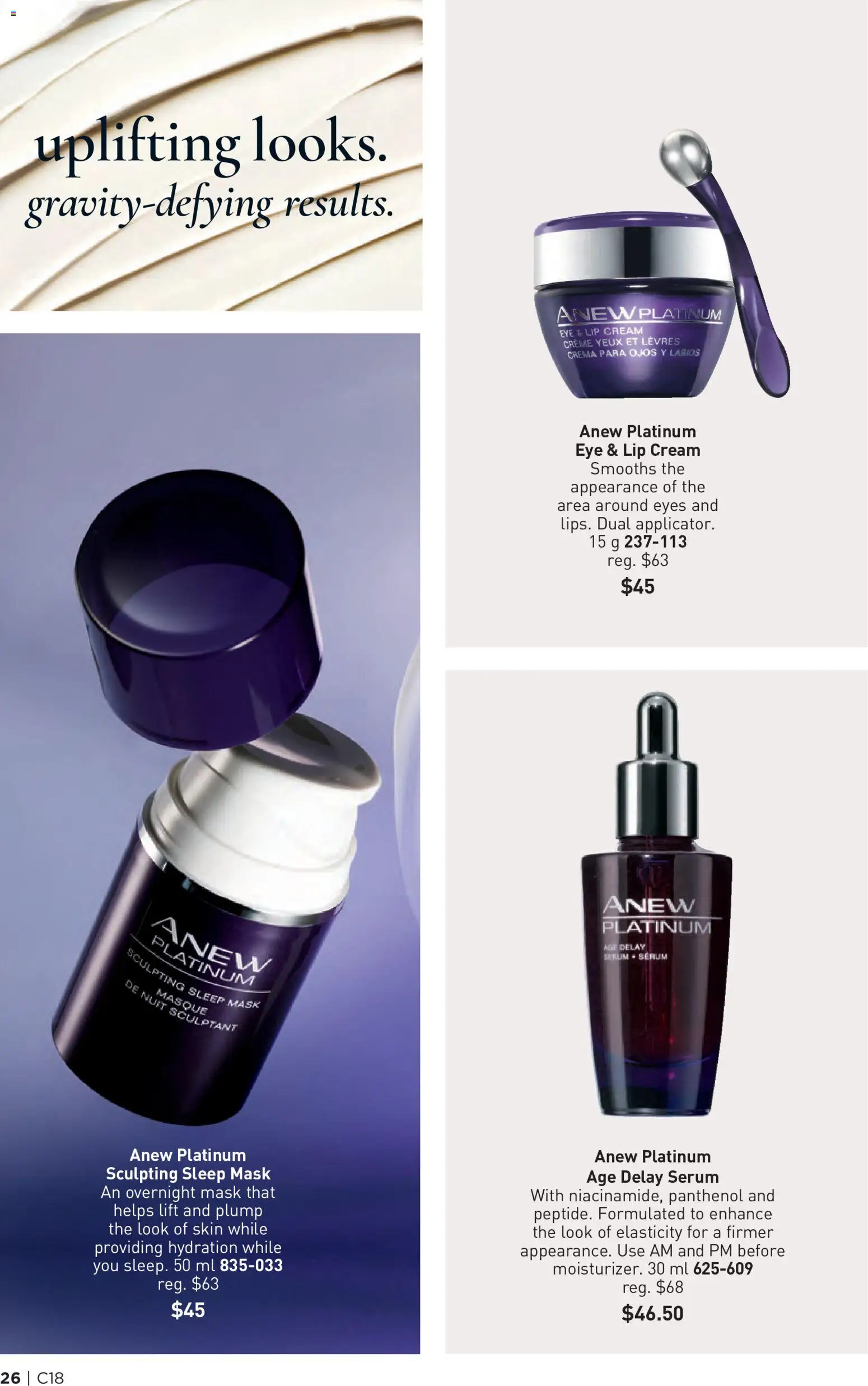 Avon flyer valid from Aug 27, 2026 | Page: 26 | Products: Cream, Mask